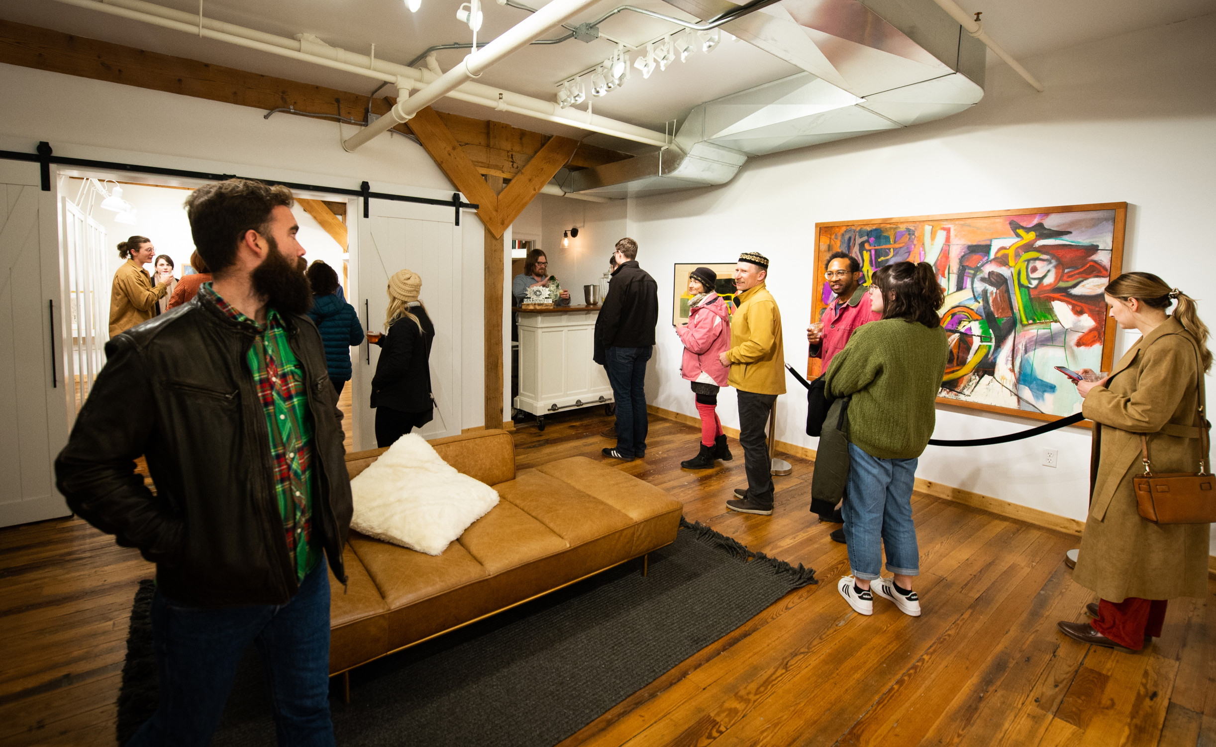 Living Windows. The District. Inside Sager Braudis
