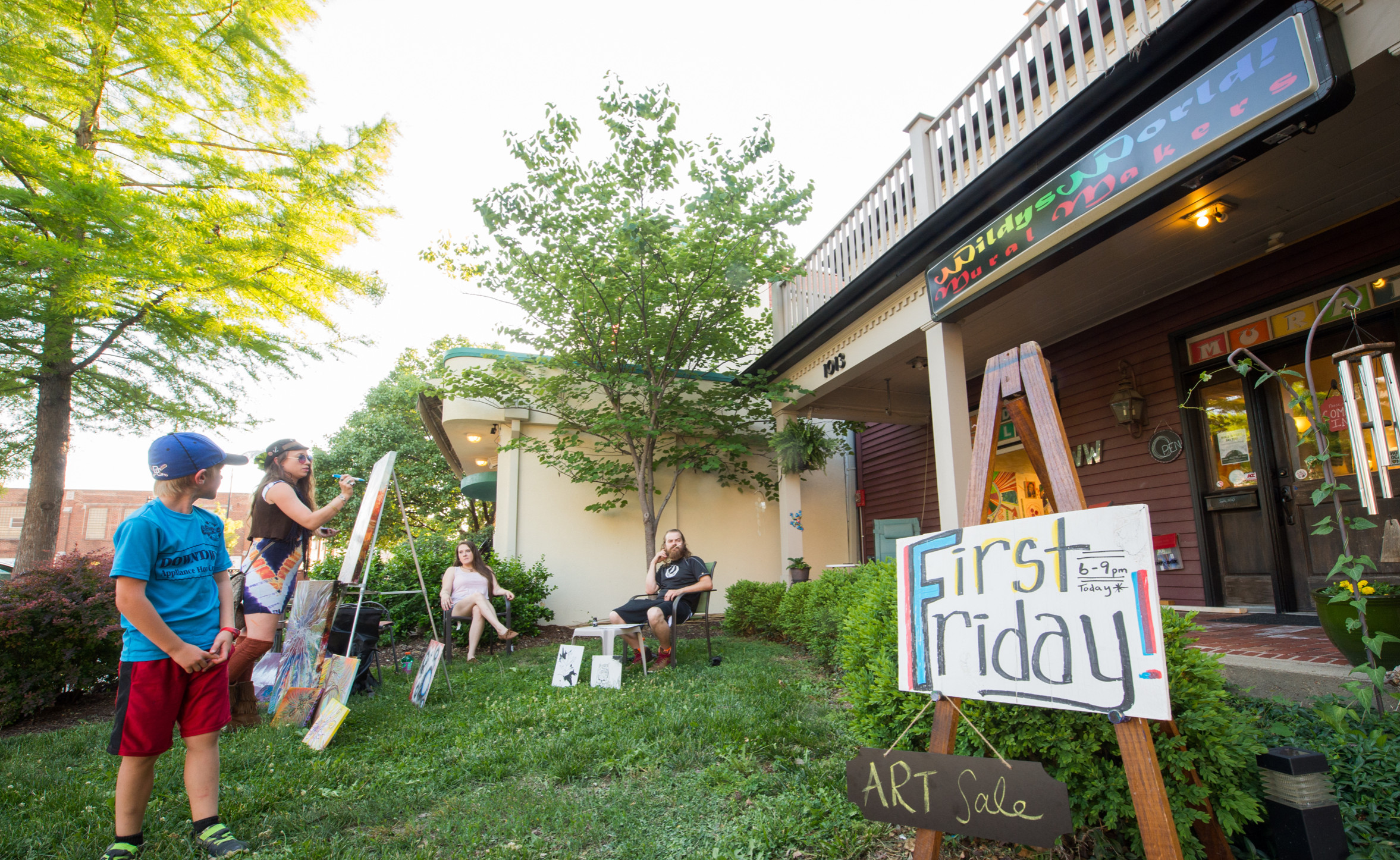 First Night. North Village Arts District (NVAD).