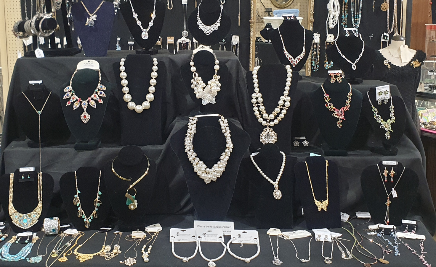 Relics has TONS of jewelry!