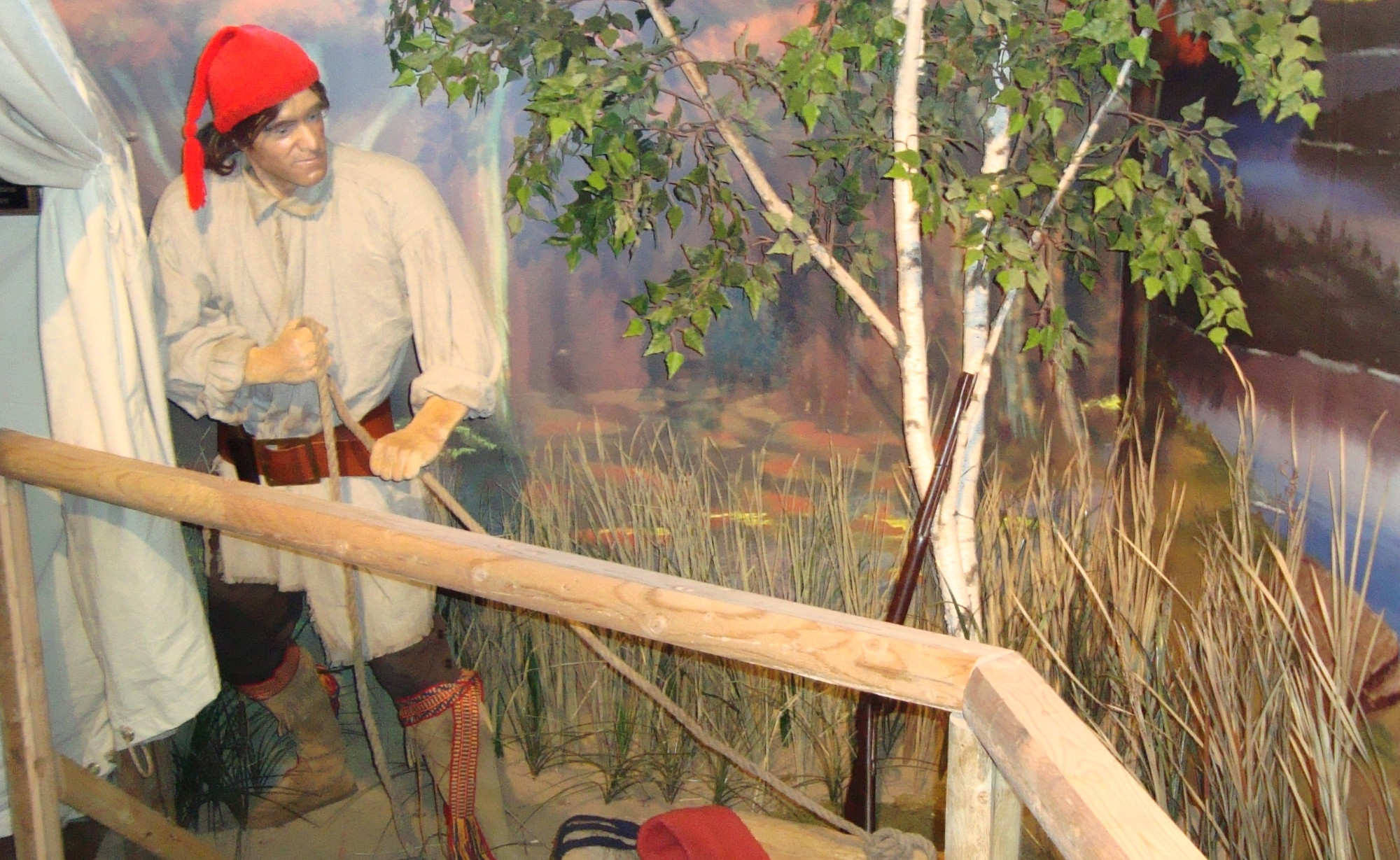 Trapper Display, Remington Nature Center