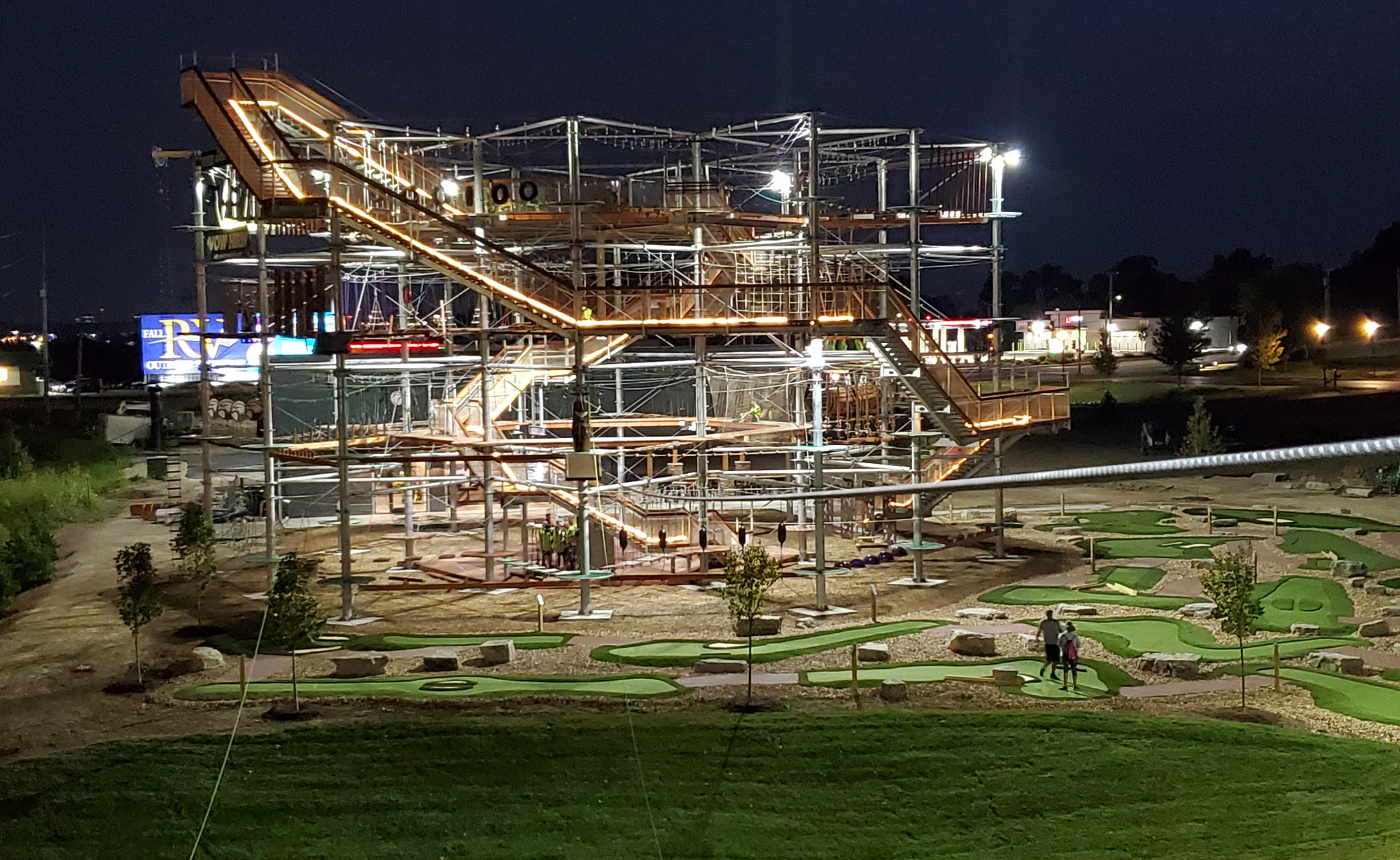 Check us out at night. Open late on weekends!