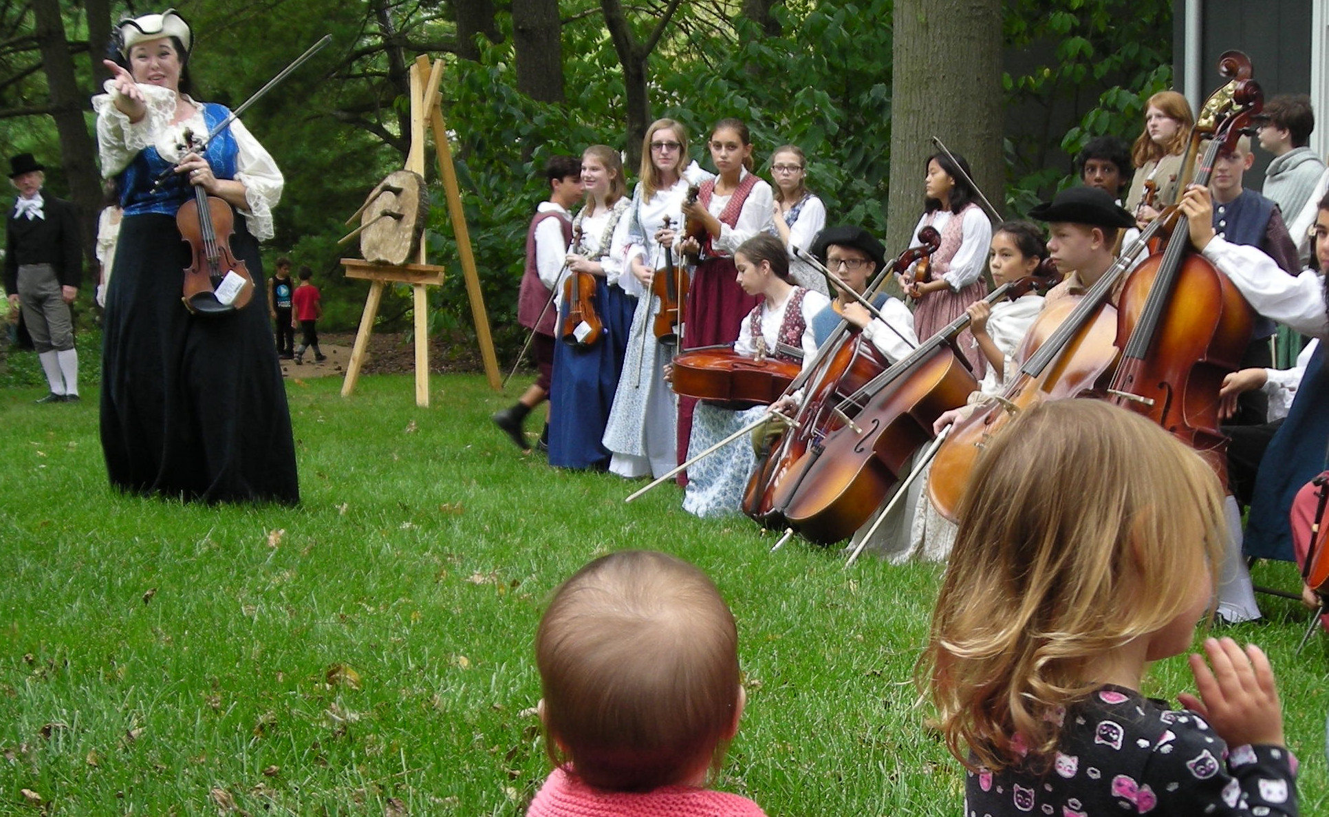 Fiddlers and fans