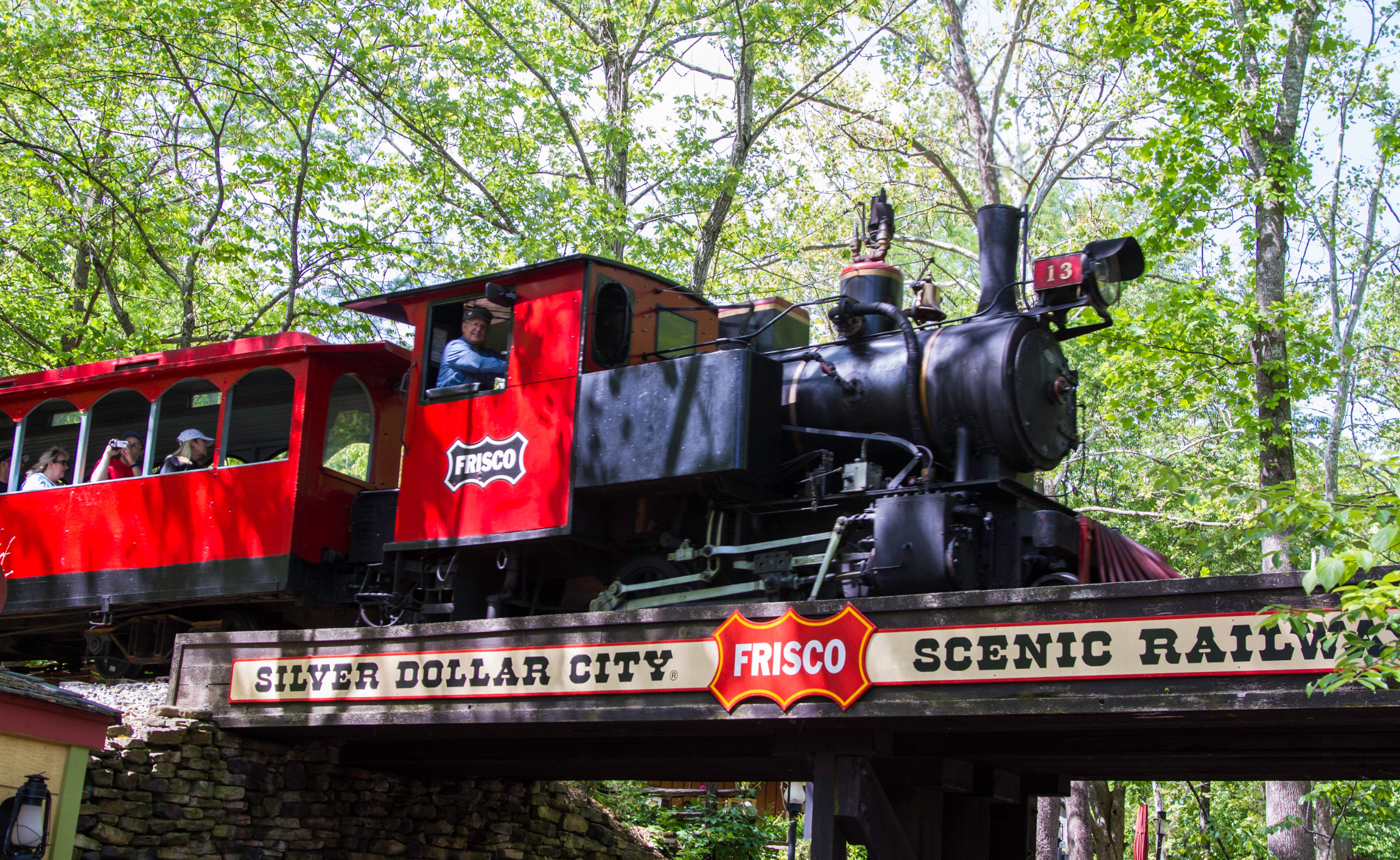 The Frisco Silver Dollar Line Steam Train