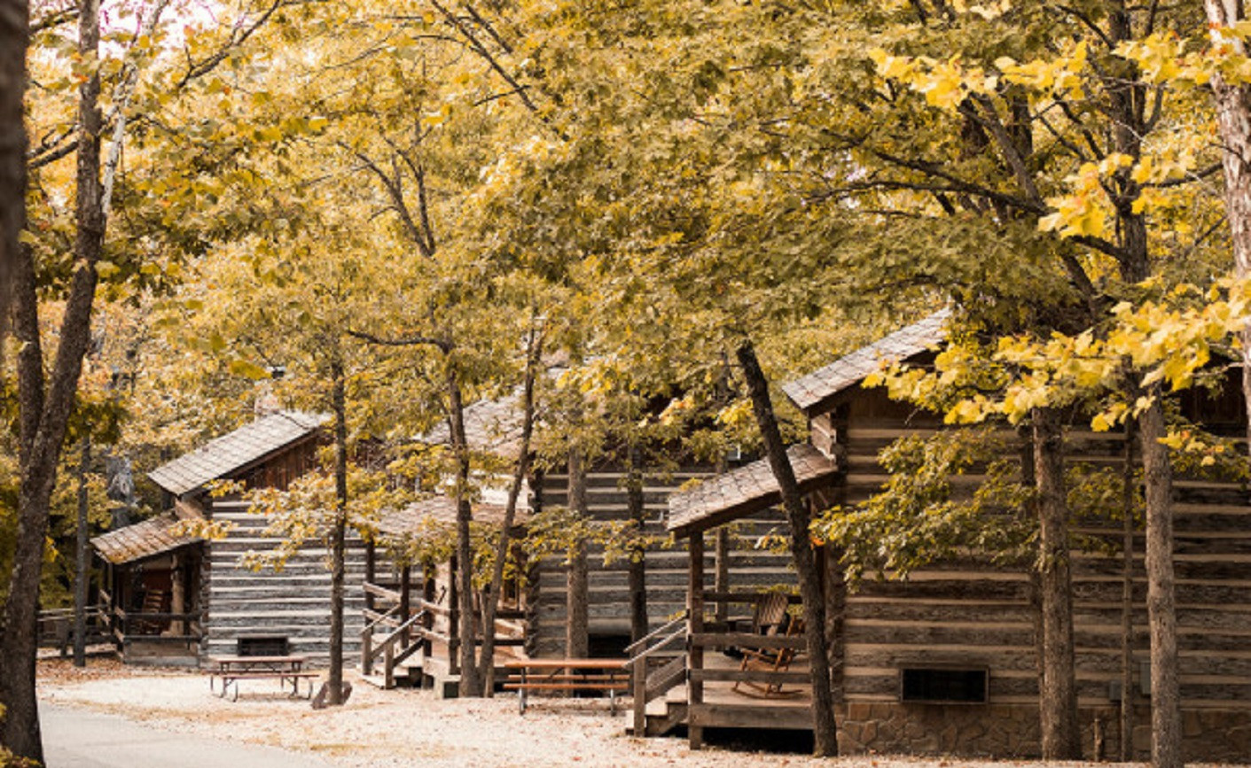 Log Cabins at Silver Dollar City Campground
