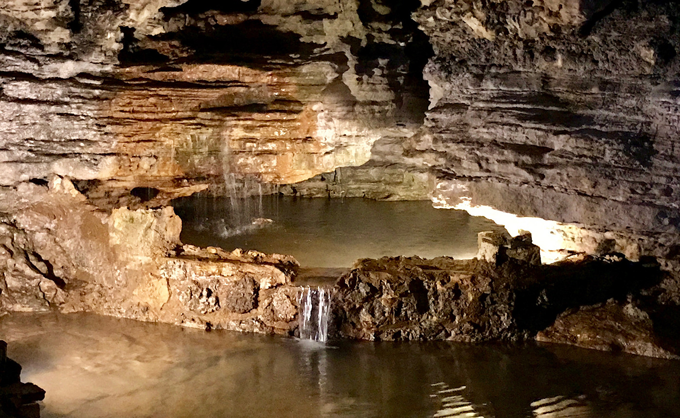 Fountain of Youth at Stark Caverns