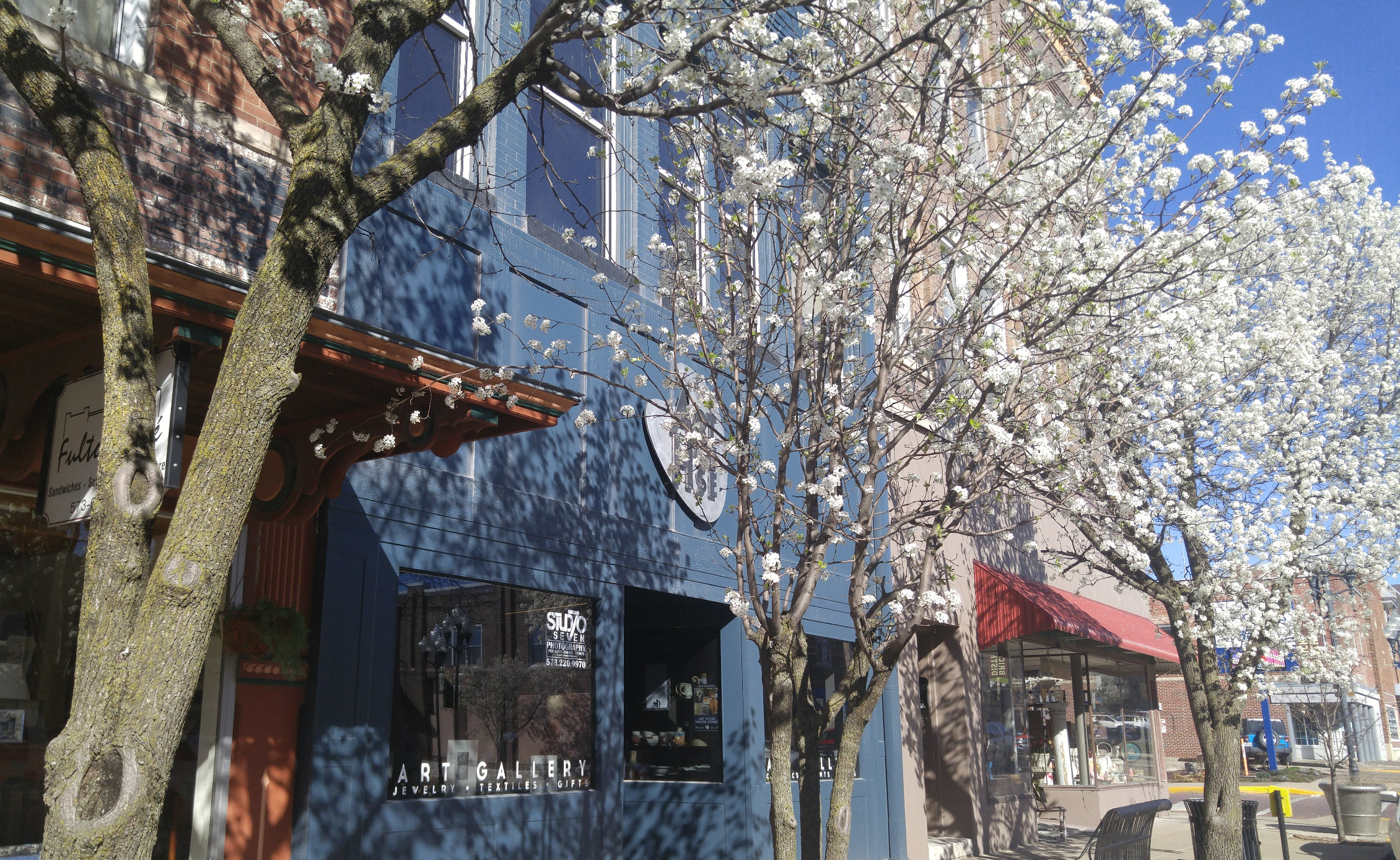 Brick District In Bloom