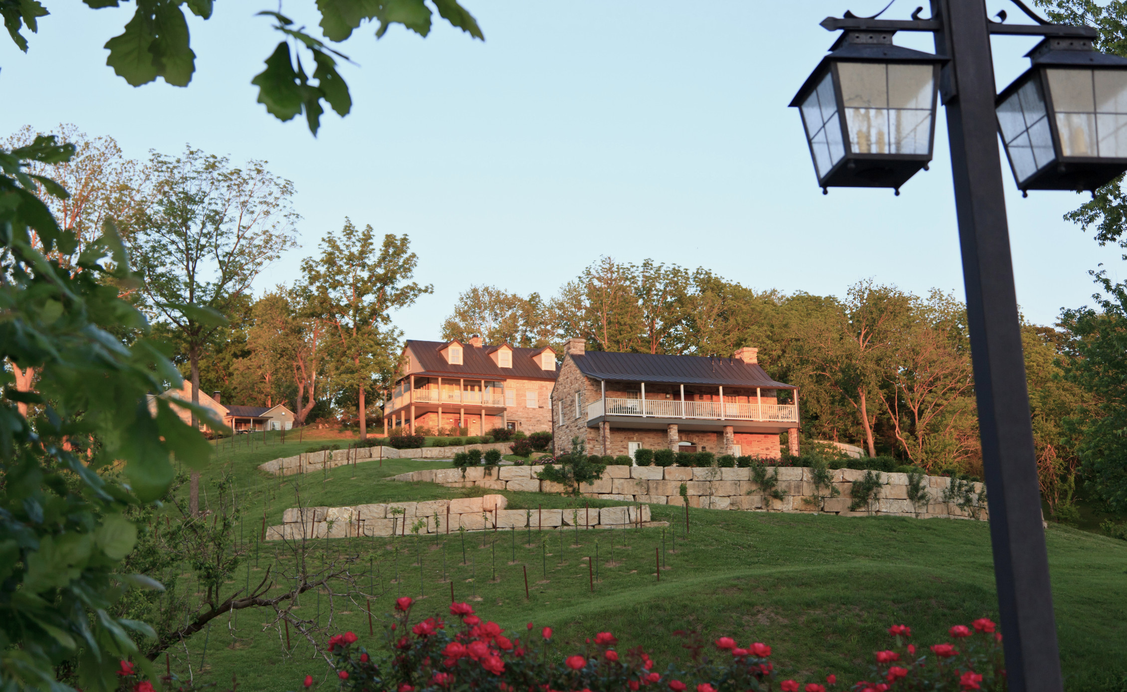 Our Hillside Cottages are restored stone houses from the Hermann area.