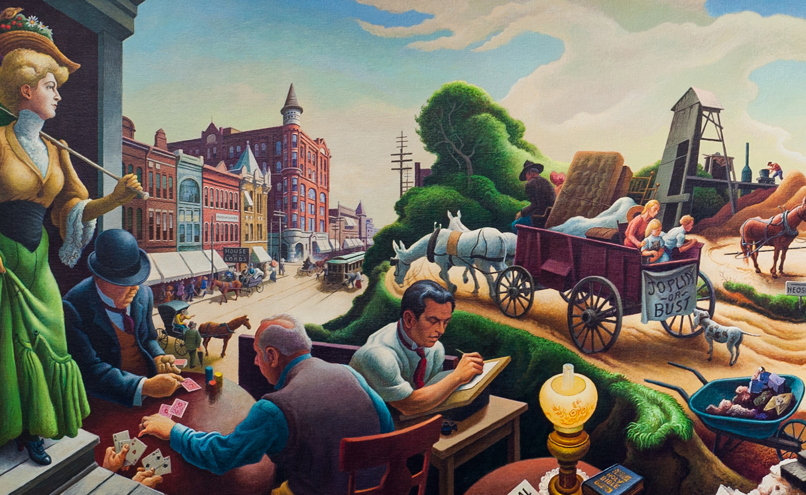 Thomas Hart Benton Mural