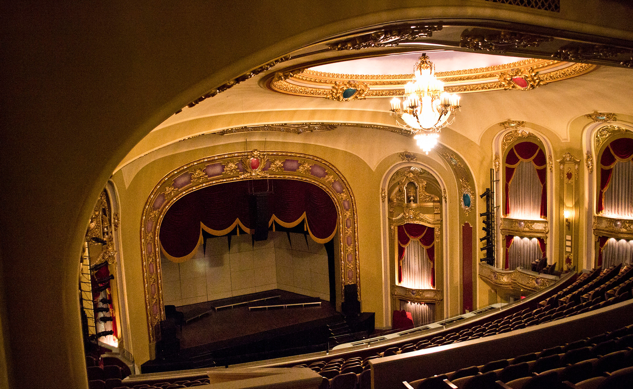 Built in 1928, Missouri Theatre is the only remaining movie palace and Vaudeville stage in Columbia. Today it serves as a performance stage for University of Missouri students as well as national and international acts.