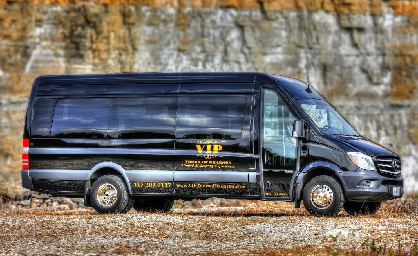 Exterior View of Mercedes Sprinter