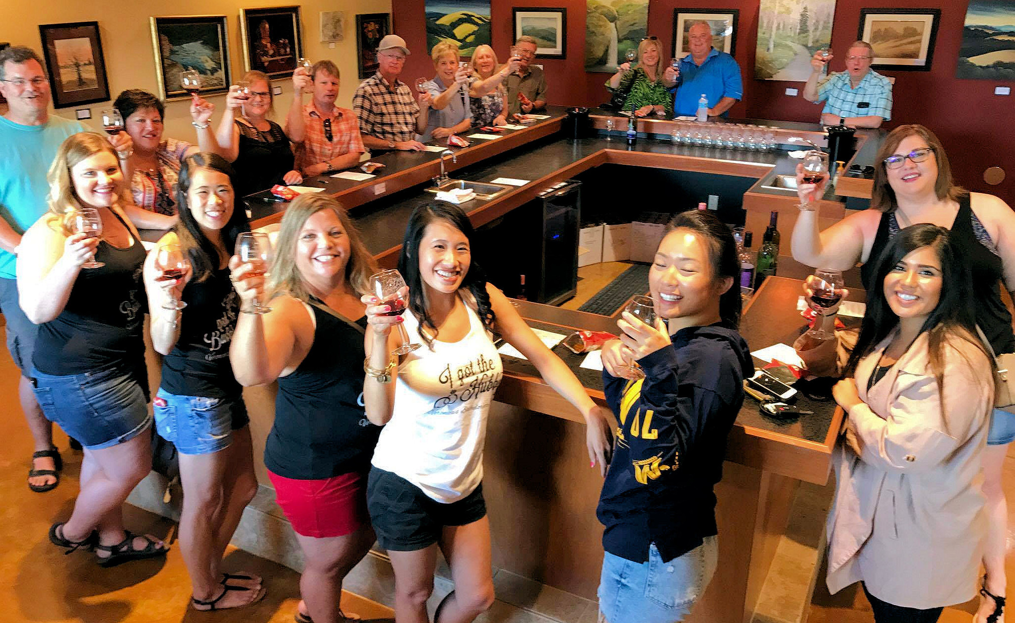 Wine Tasting at Mt Pleasant Winery, Branson