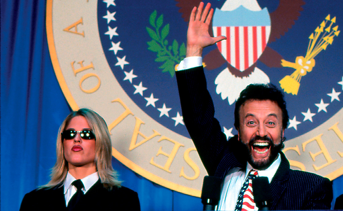 Yakov answers questions during Presidential Press Briefing.