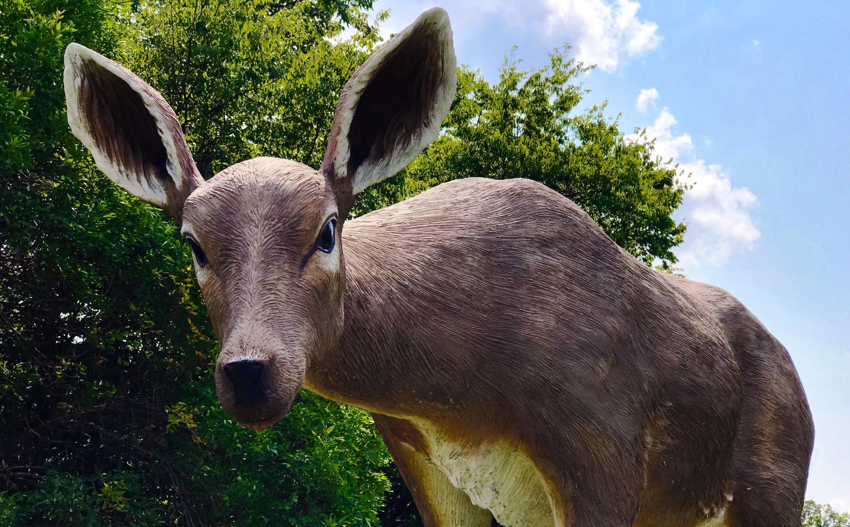 Tony Tasset, "Deer," 2015.