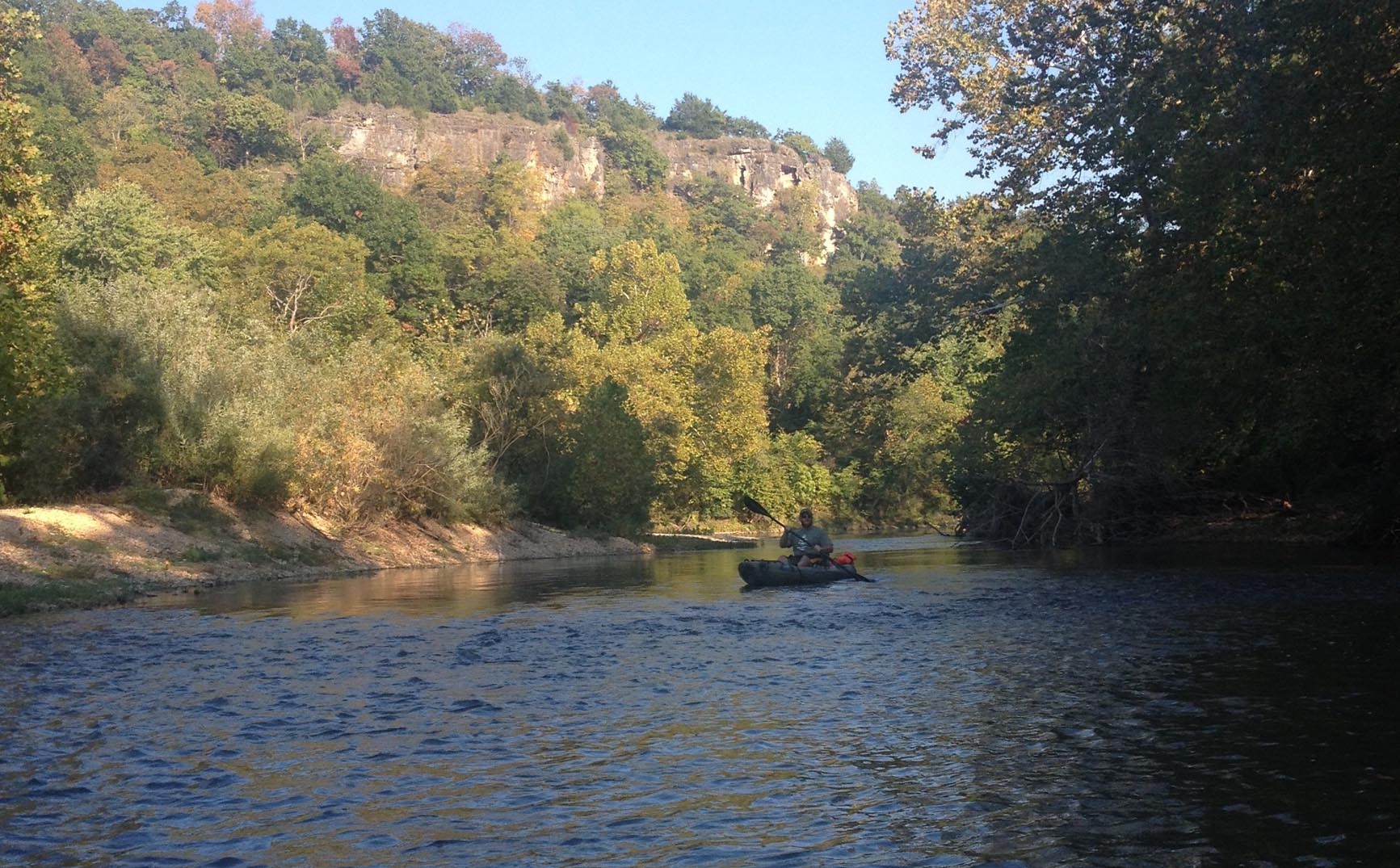 Kayaking Niangua River
