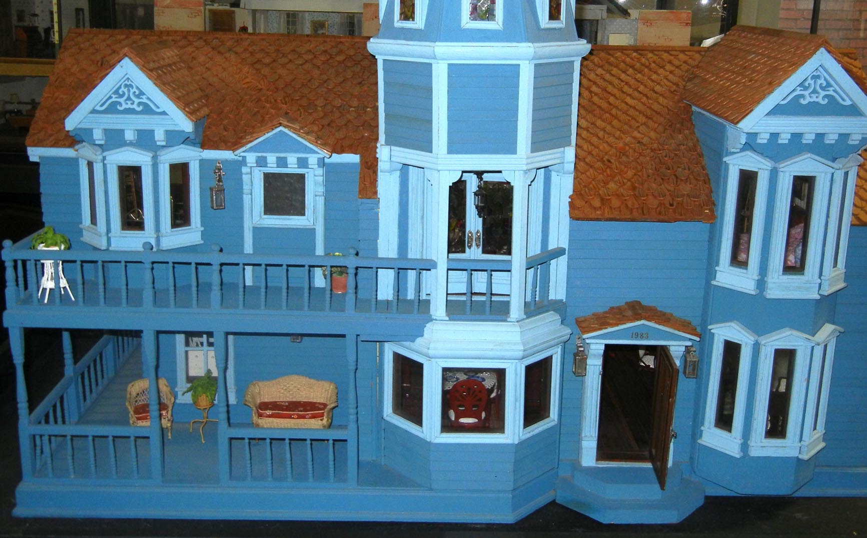 Blue House in Chicago