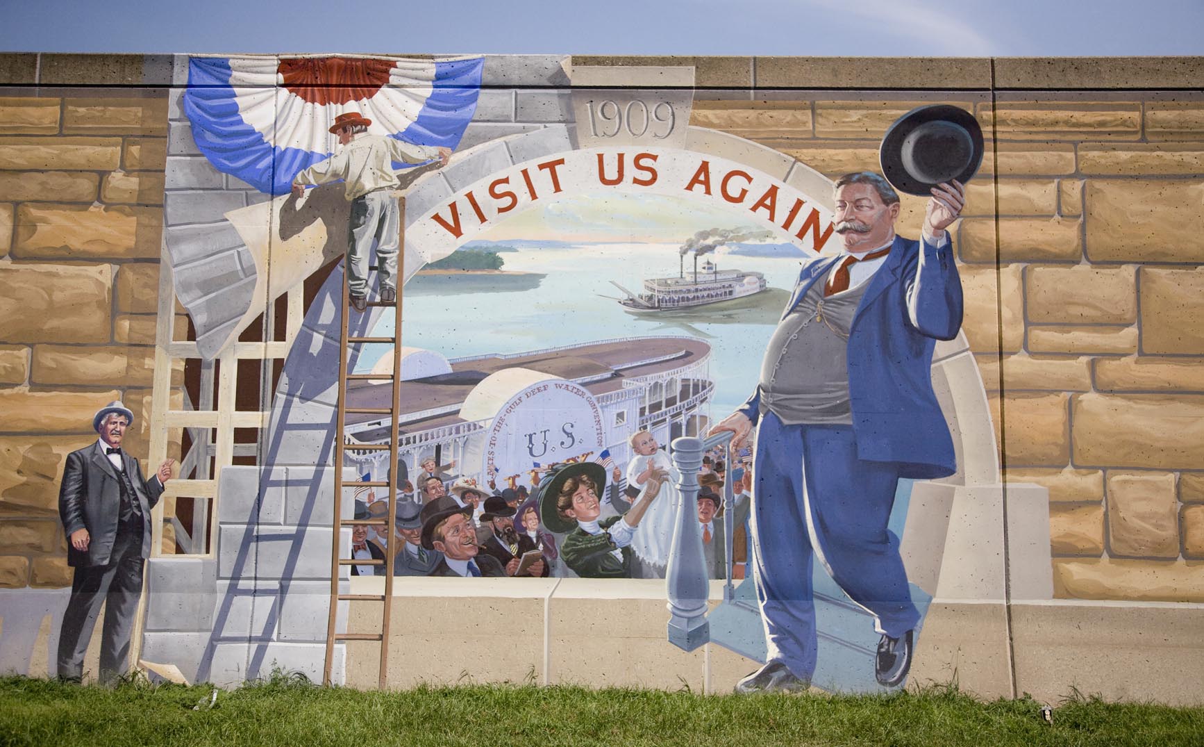 Mississippi River Tales Mural