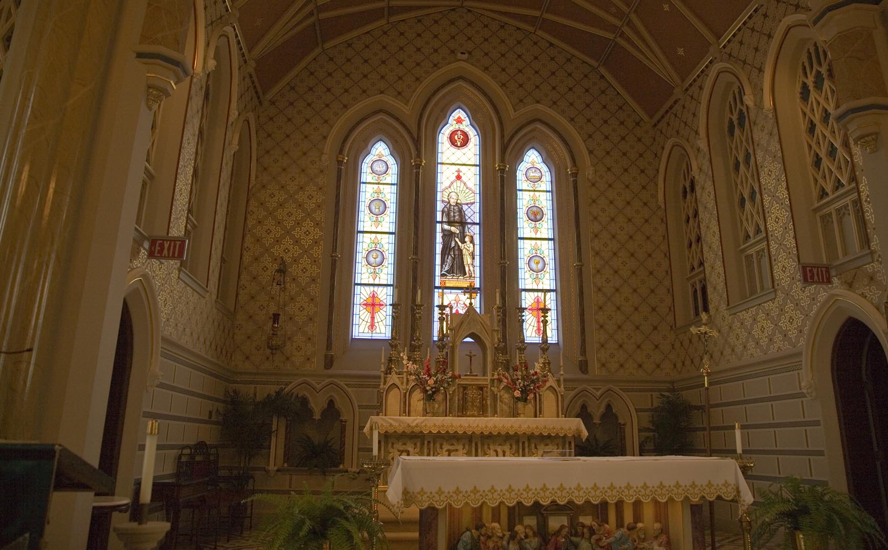 Altar at Old St. Vincent's Church