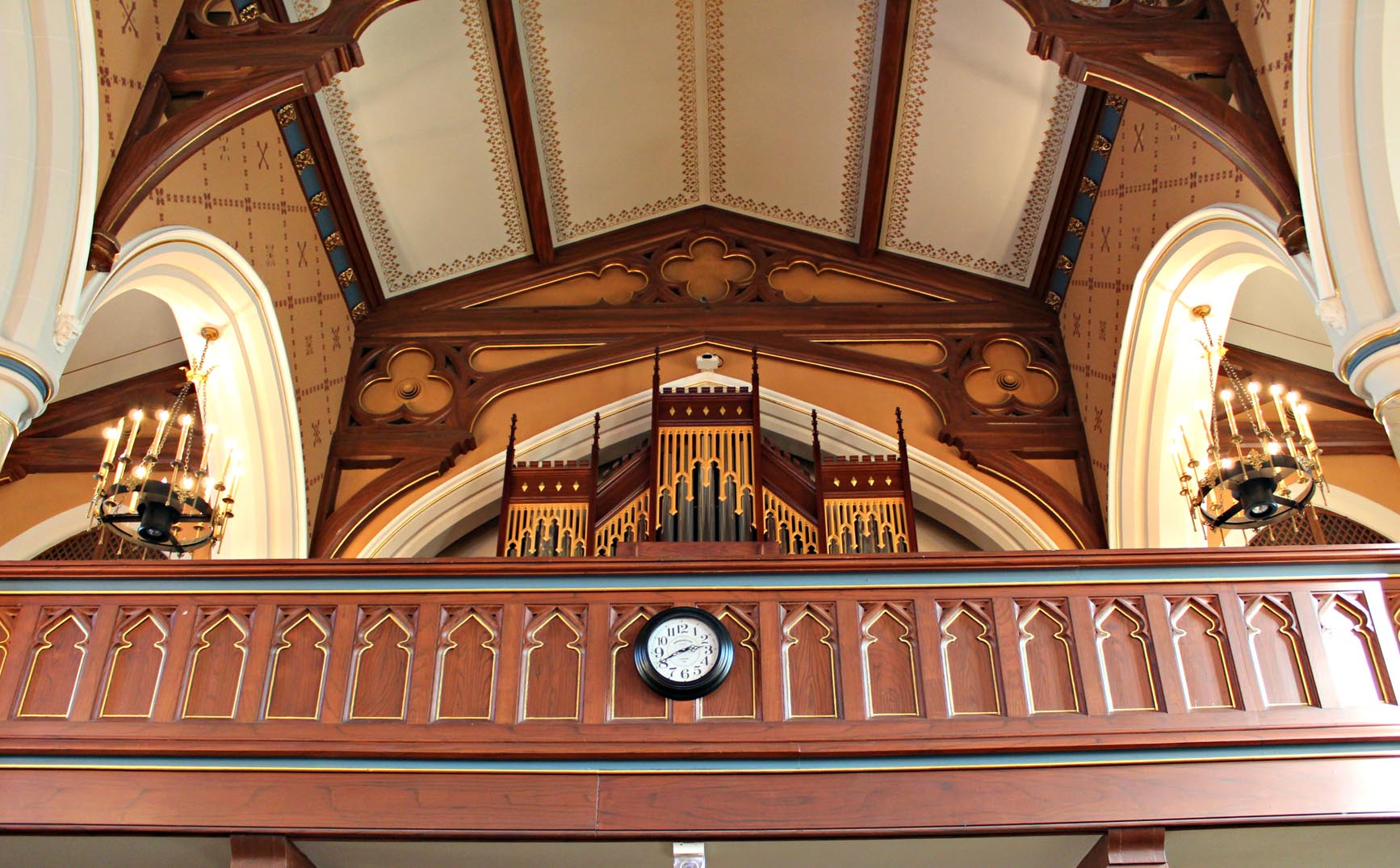 The Organ at Old St. Vincent's Church