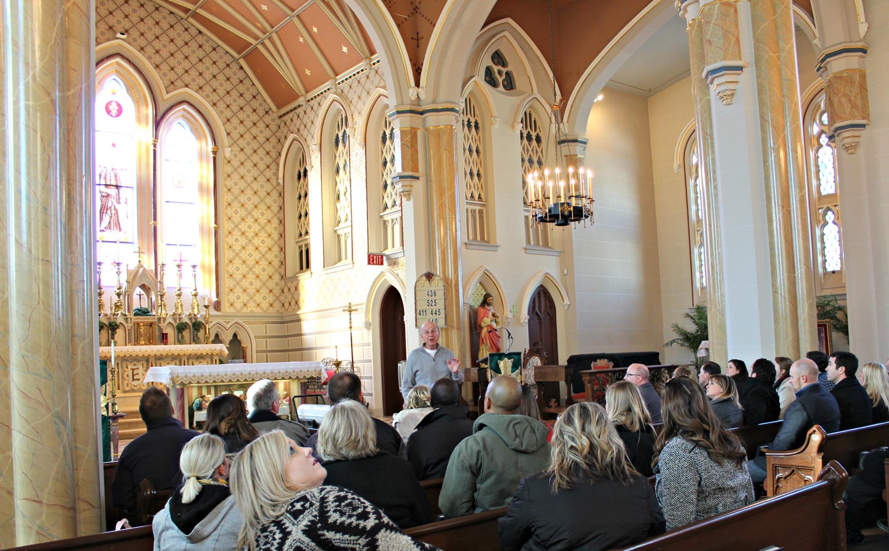 A Tour inside Old St. Vincent's Church