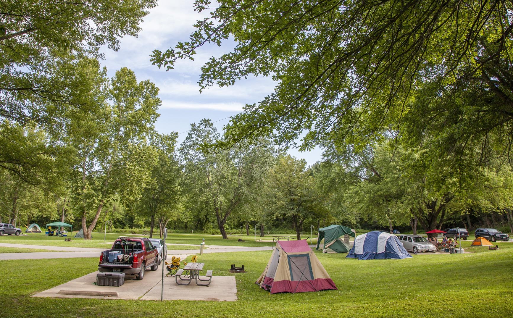 Onondaga Cave State Park Campground