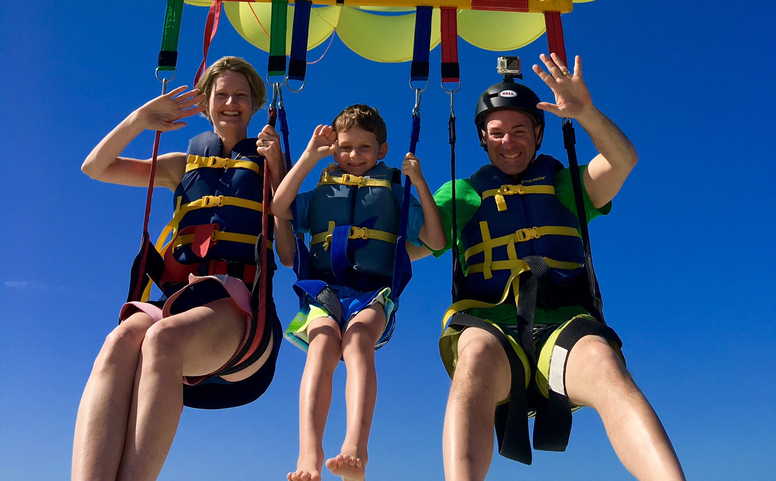 Parasail Fun for the Whole Family
