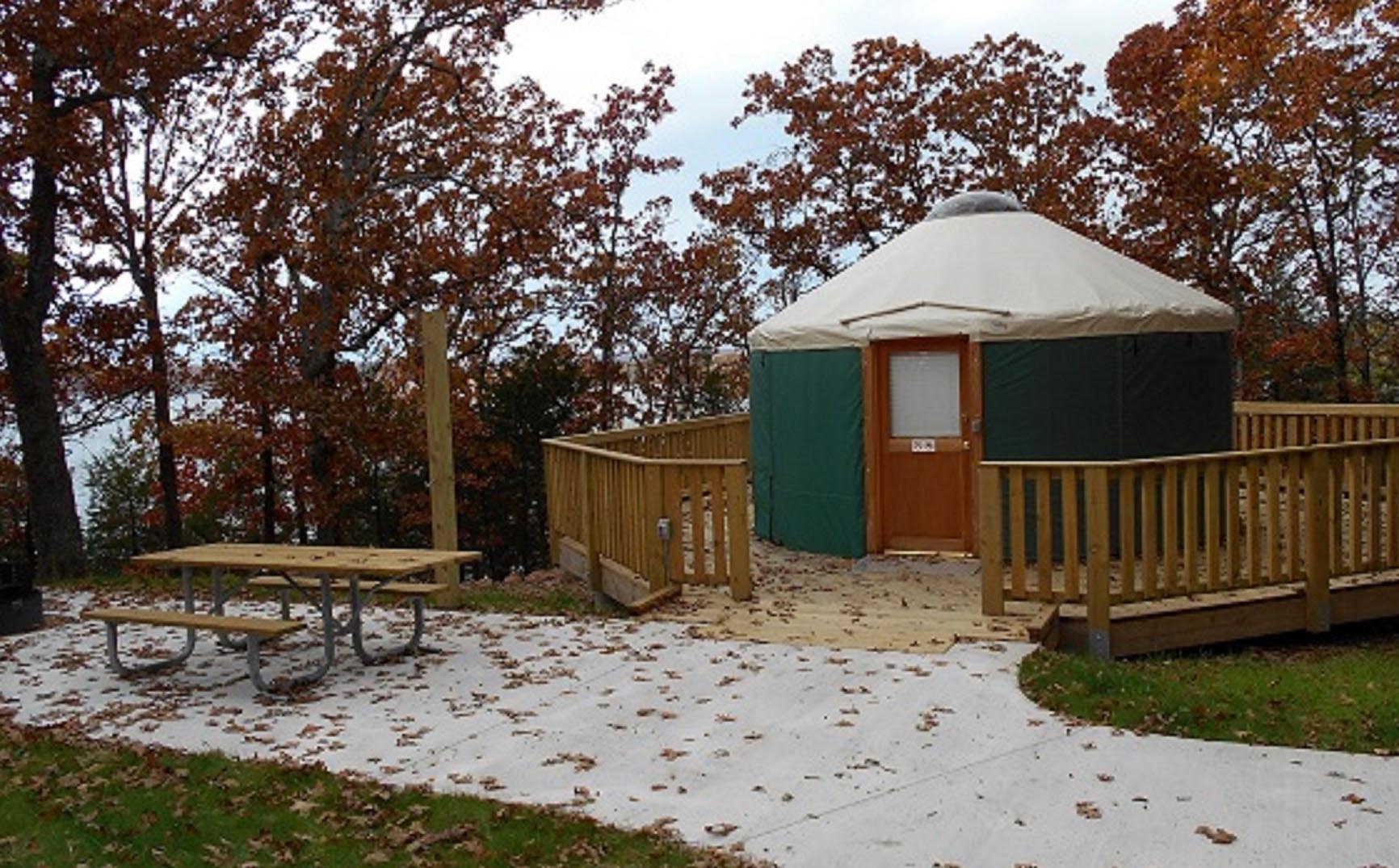 Pomme de Terre State Park Yurt