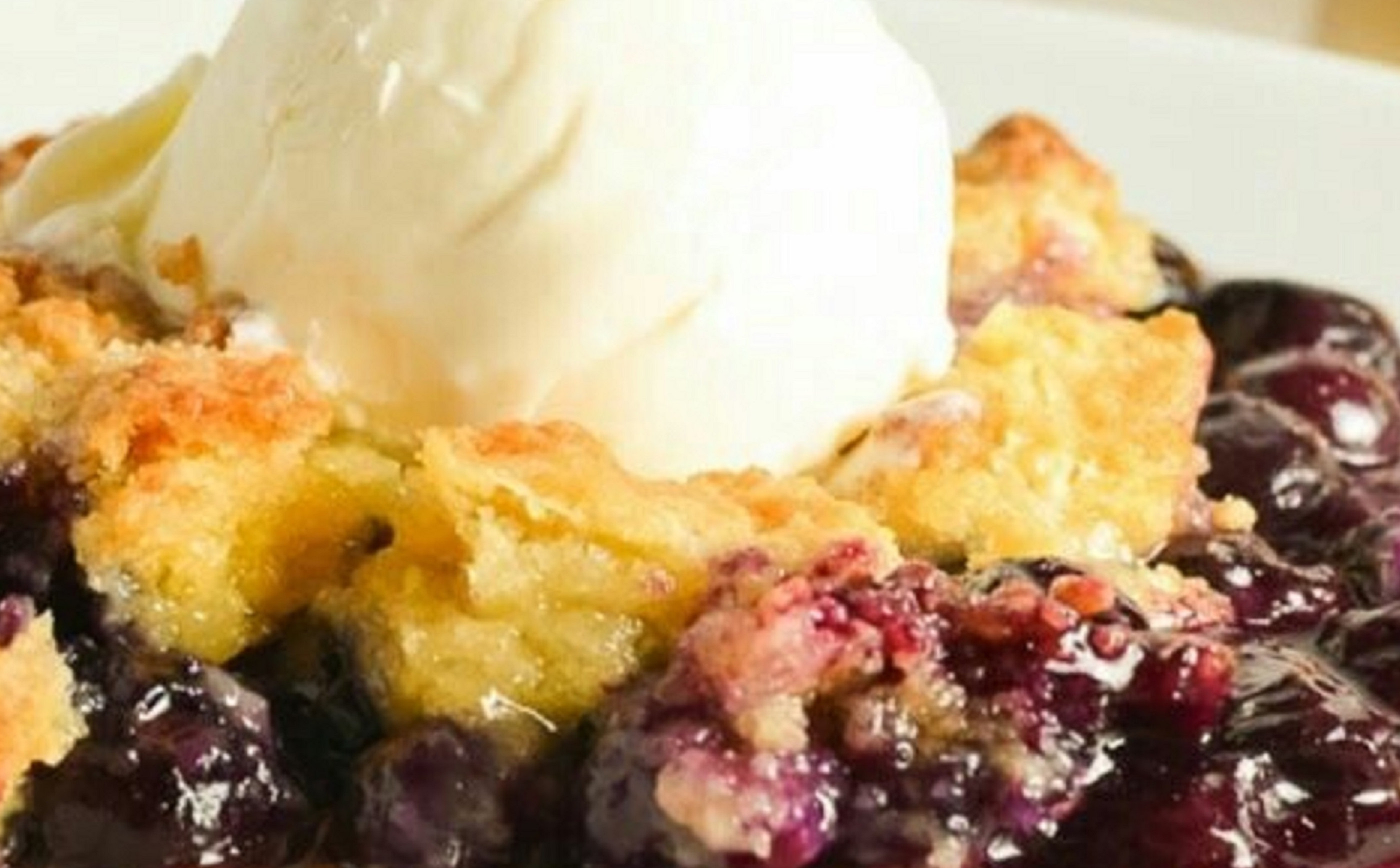 Spring Dipper Ice Cream and Cobbler