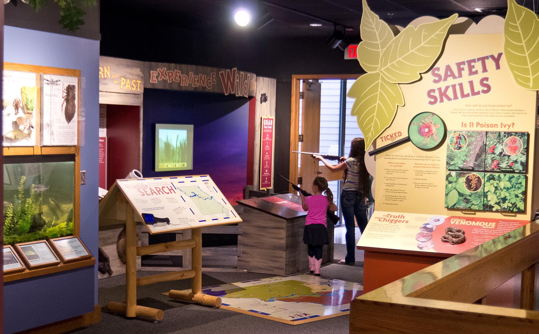 Springfield Conservation Nature Center Exhibits