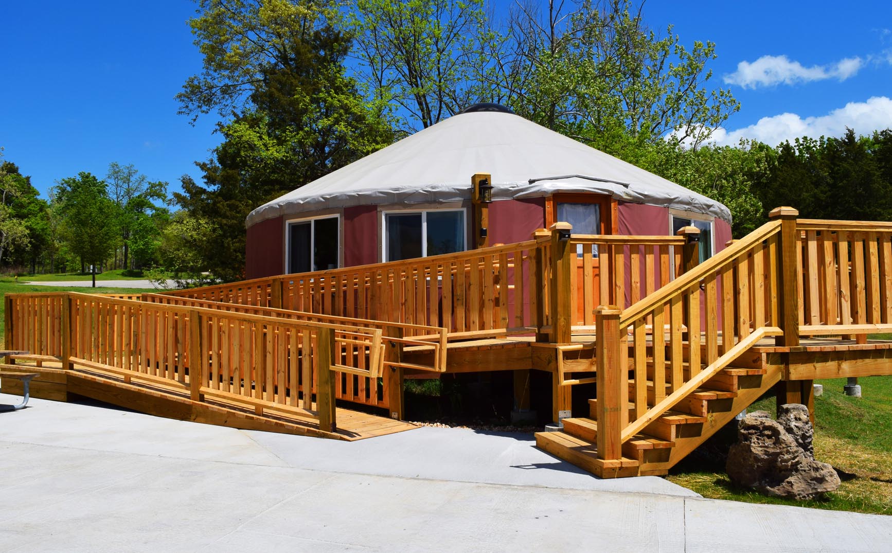 Table Rock State Park Premium Yurt