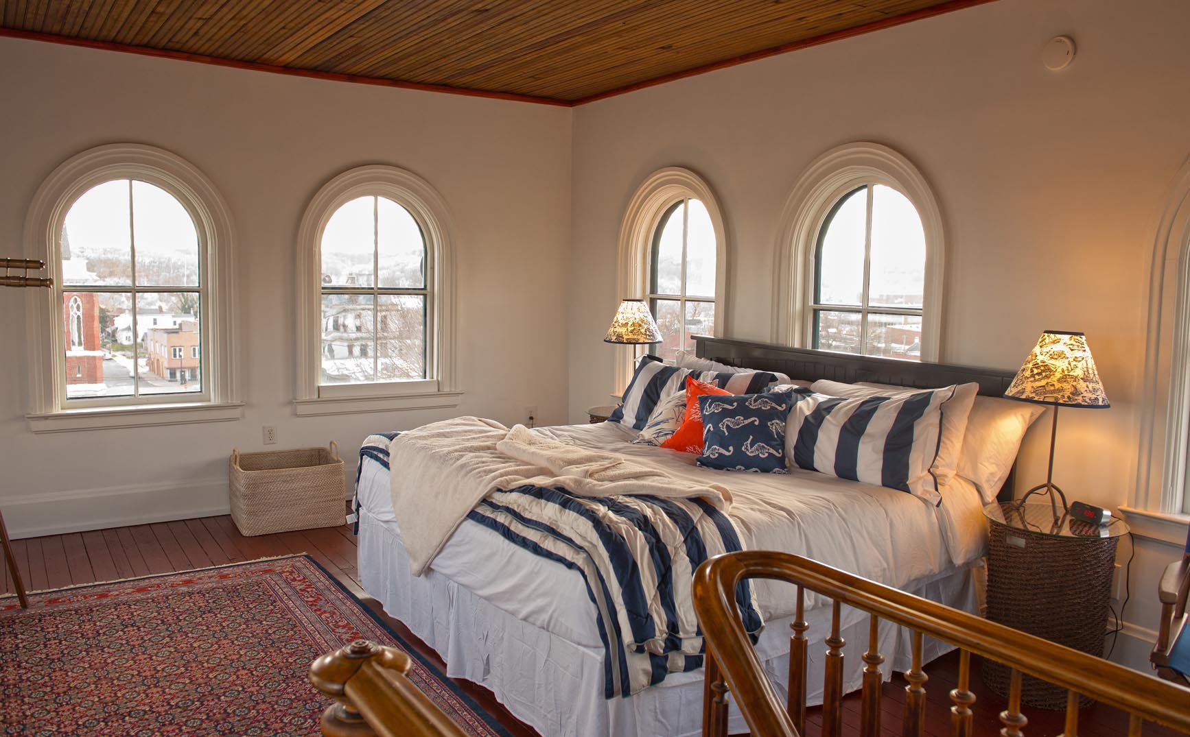 The Belvedere Suite - atop the house with 360views
