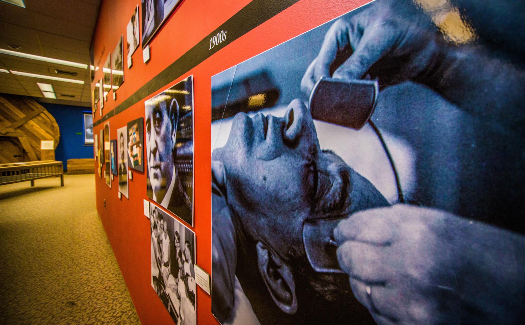 Exhibits at the Glore Museum