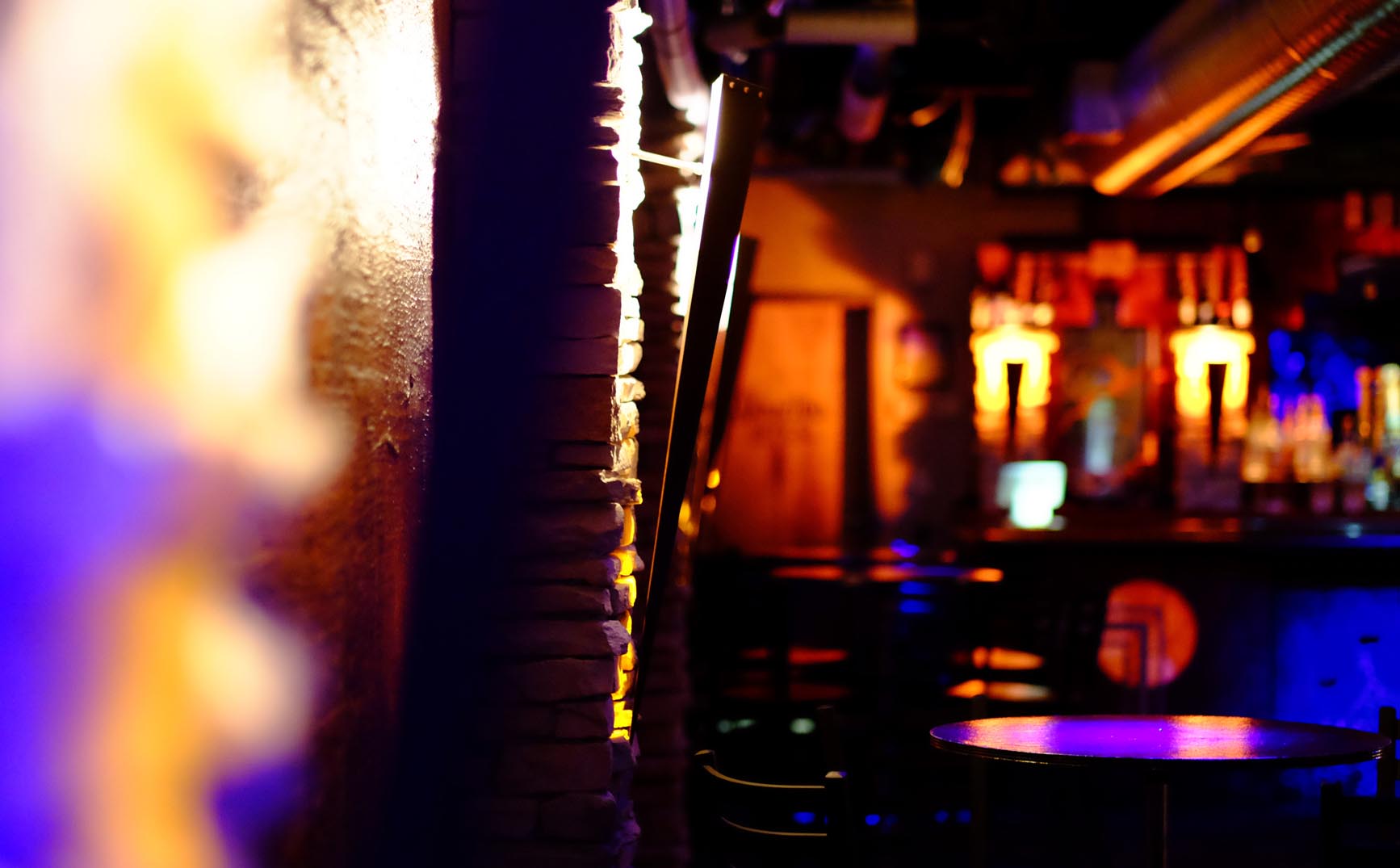 Lower level lounge decor