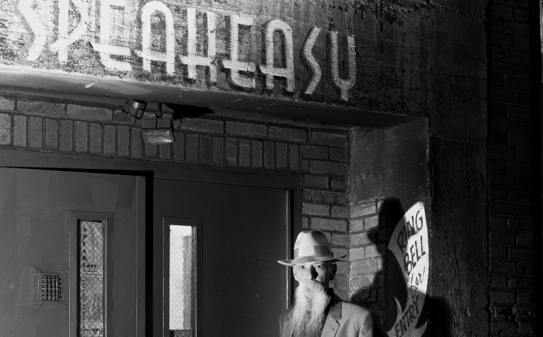 Thaxton Speakeasy alley entrance