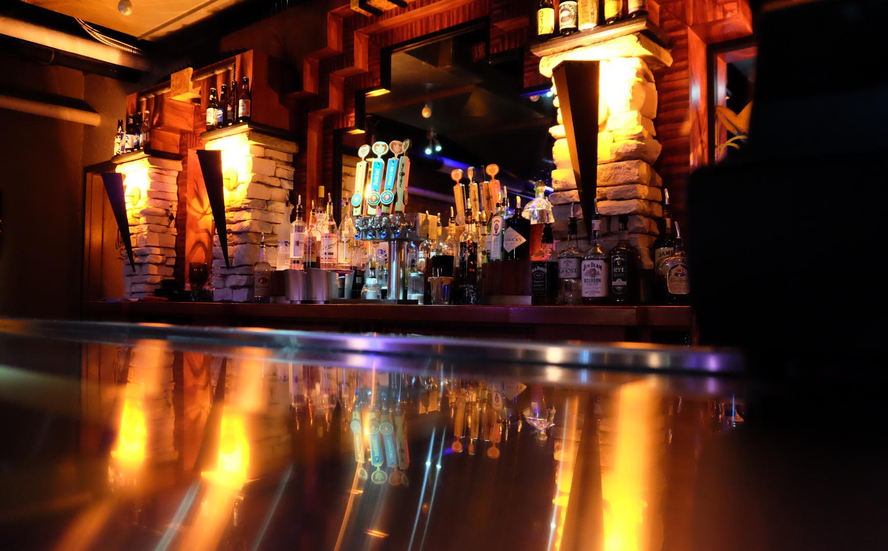Lower level bar