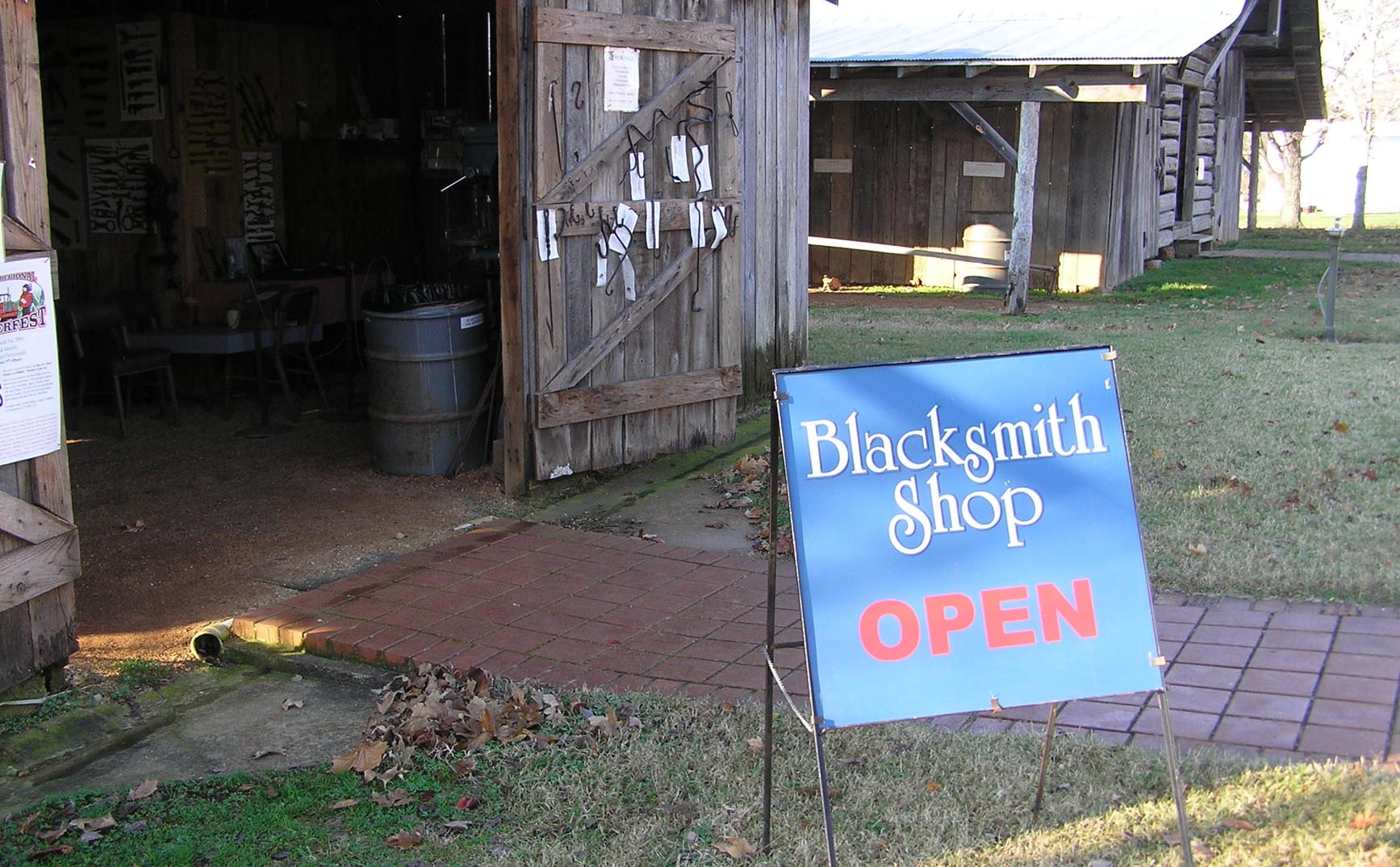 Tom Kennon Blacksmith Shop Open for Business on Saturday Mornings