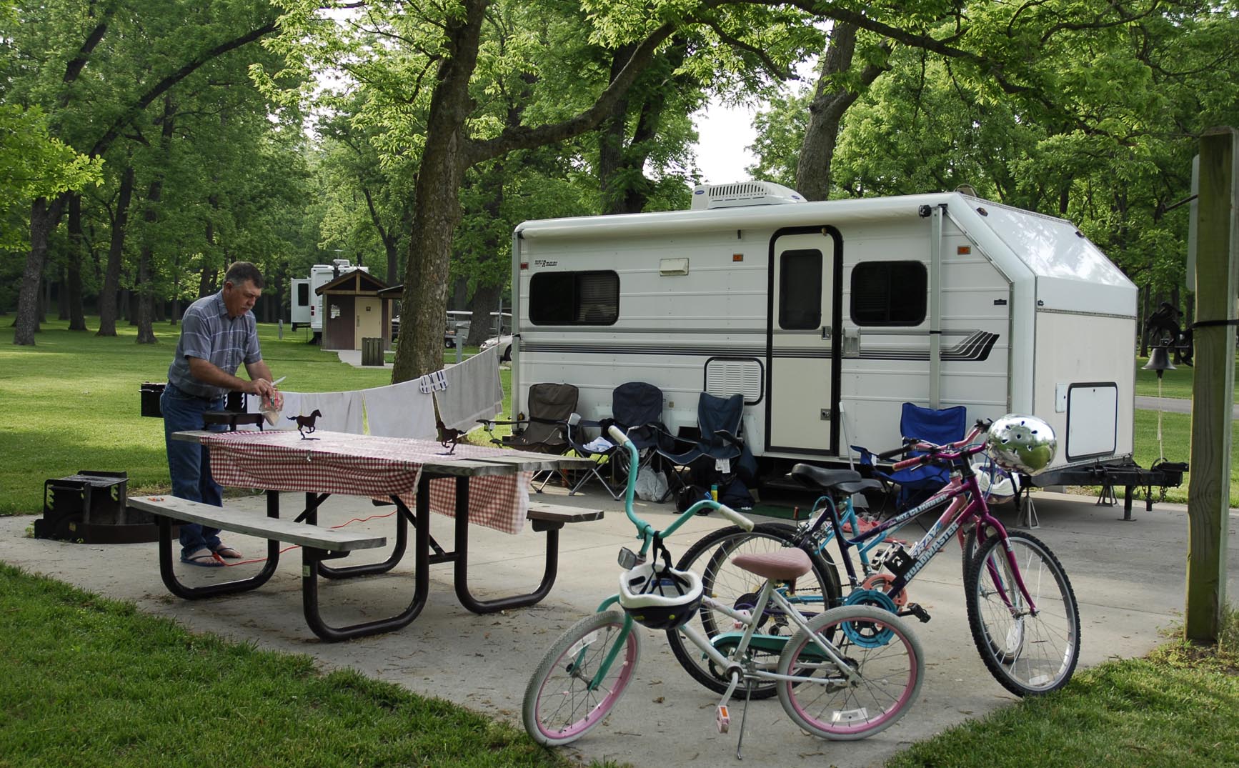 Annie and Abel Van Meter State Park Campground