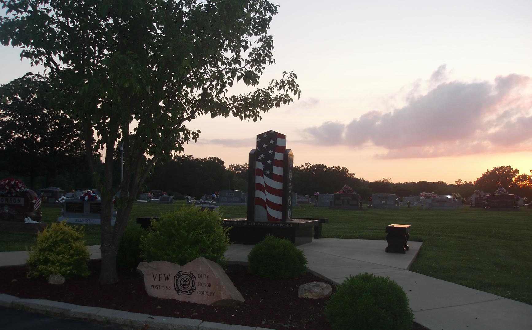 Sunset Memorial Estates Veterans Memorial