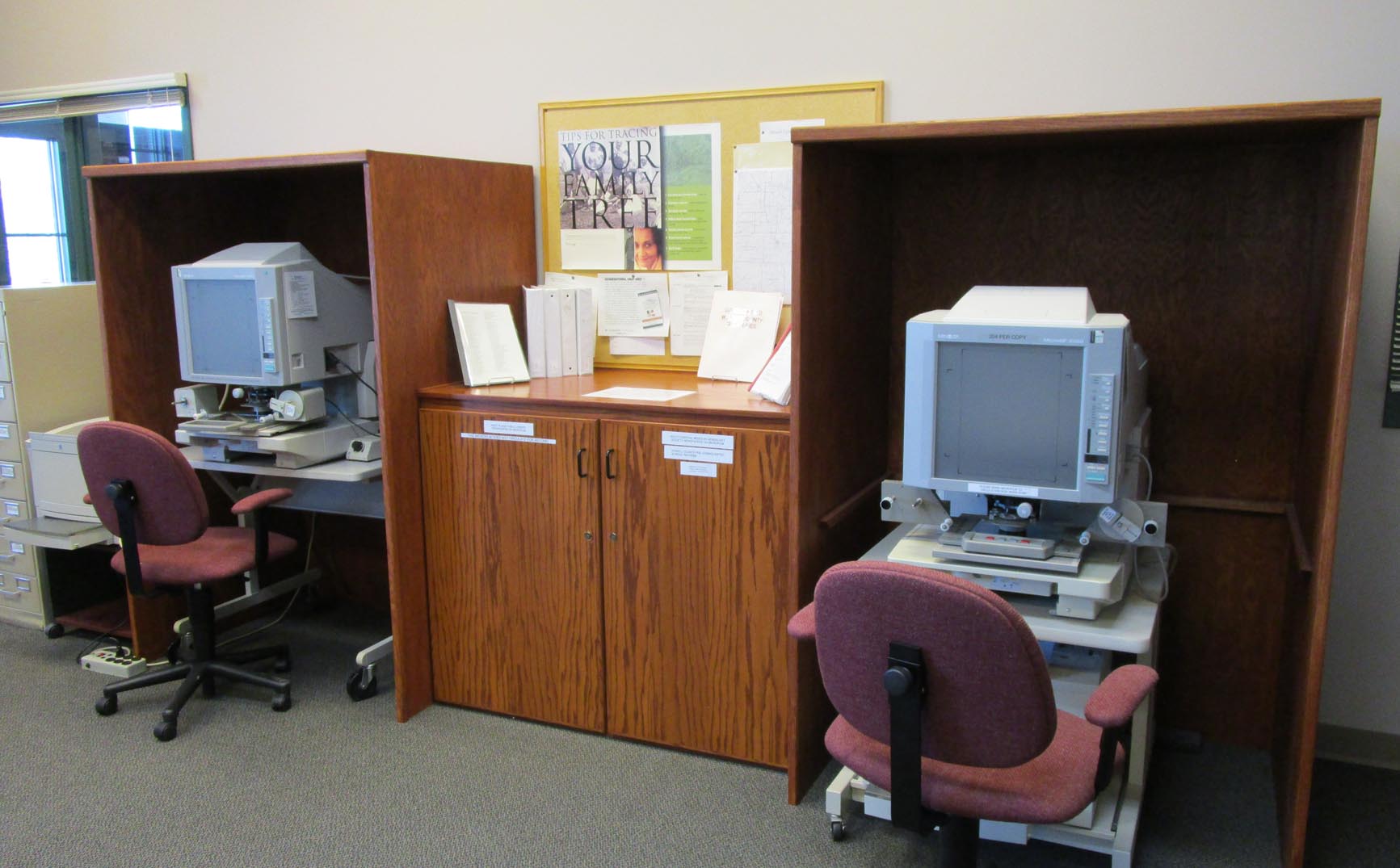 West Plains Library Genealogy Room