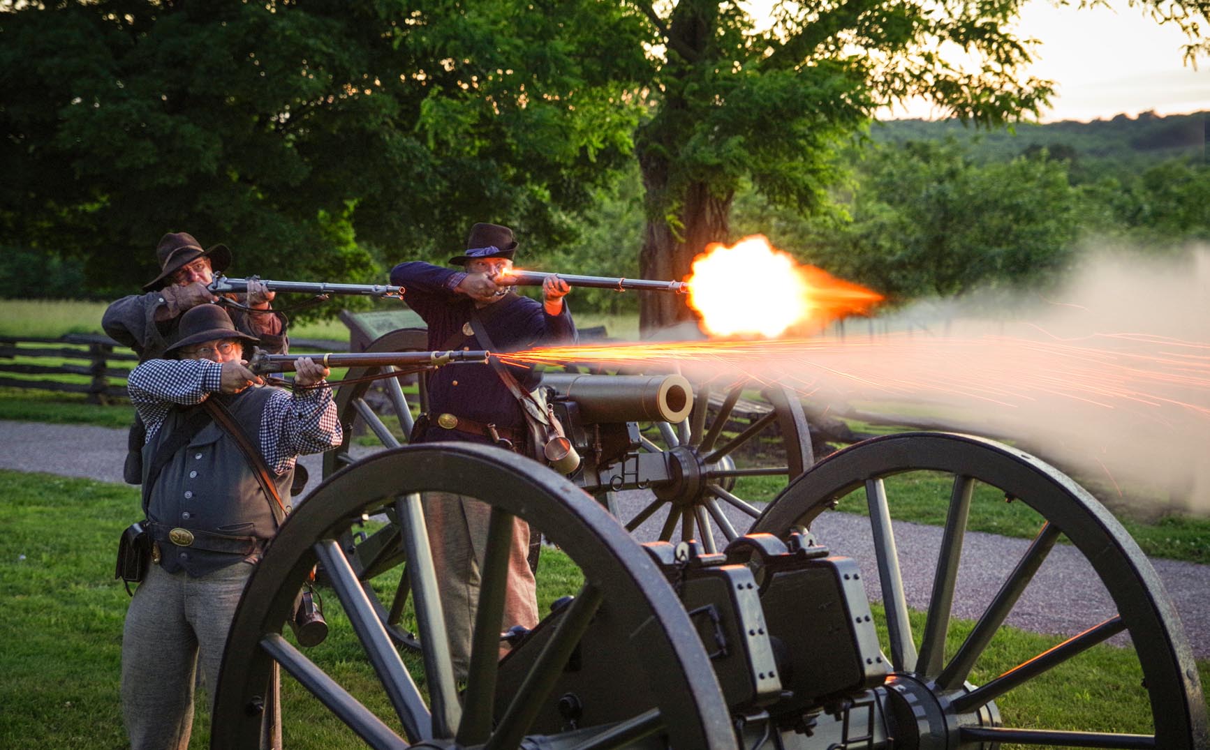 Wilson's Creek NB Weapons Firing