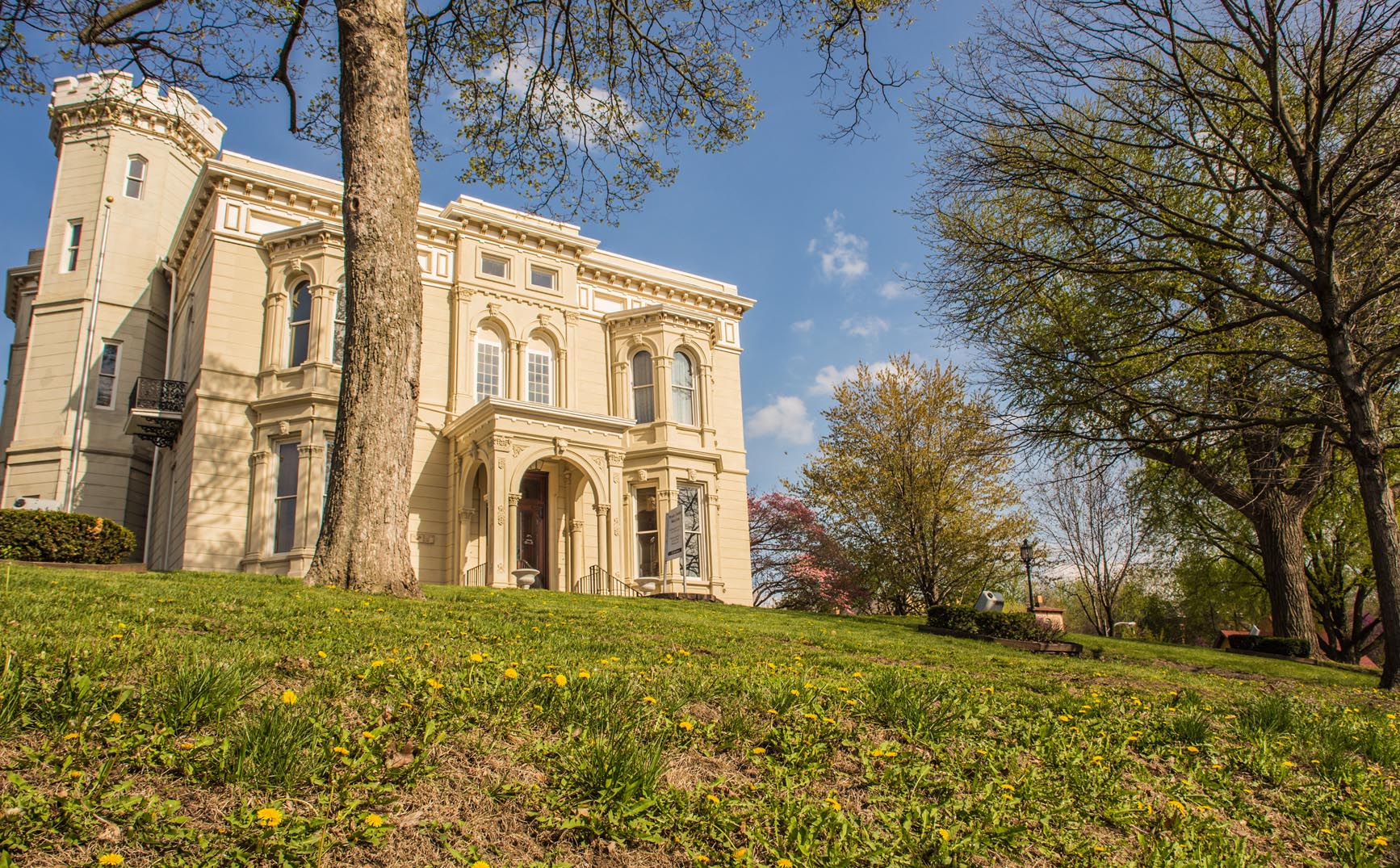 Exterior of the Wyeth Tootle Mansion
