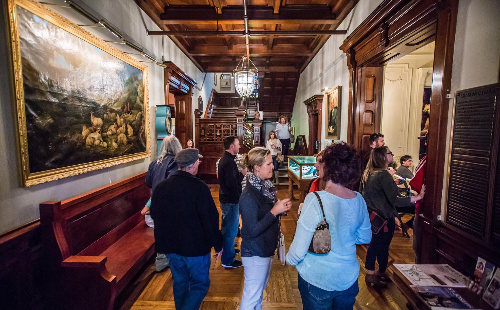 Interior of the Wyeth Tootle Mansion