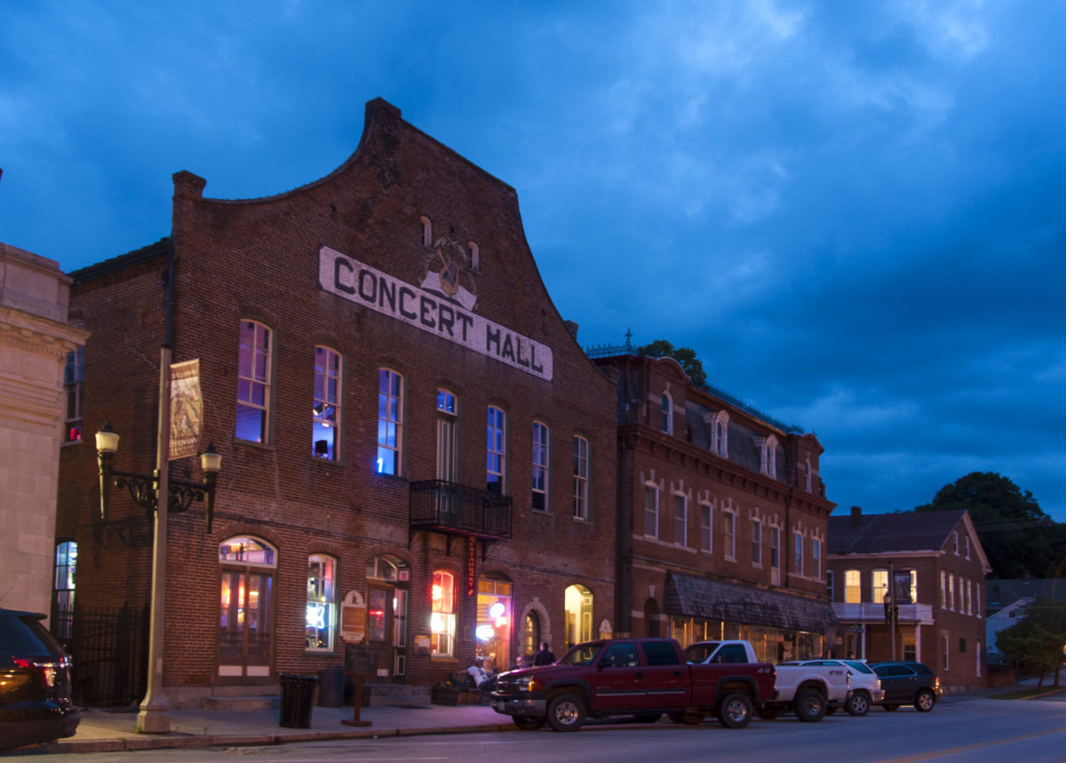 Concert Hall and Barrel Tavern
