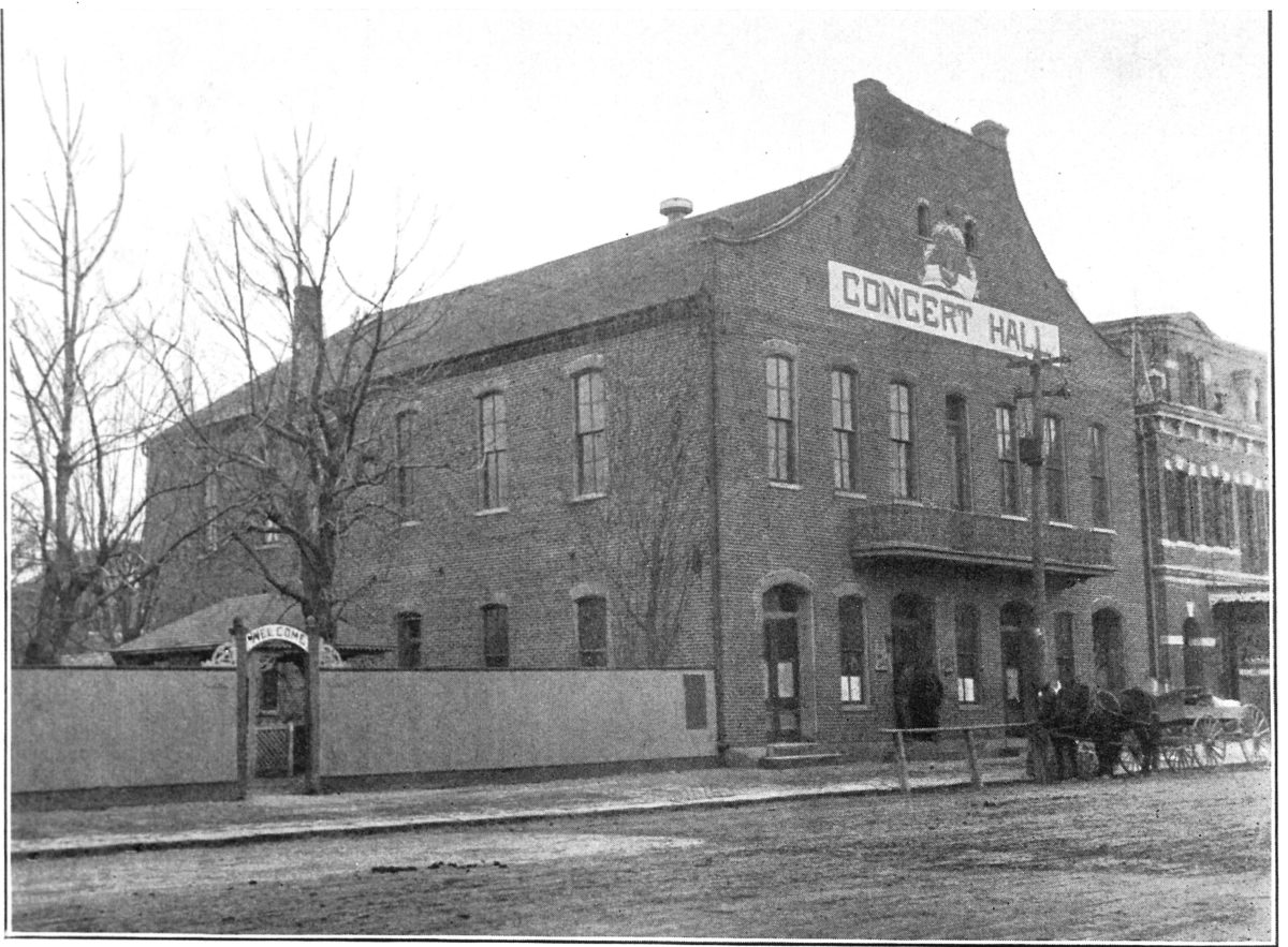 Concert Hall and Barrel Tavern 1800s