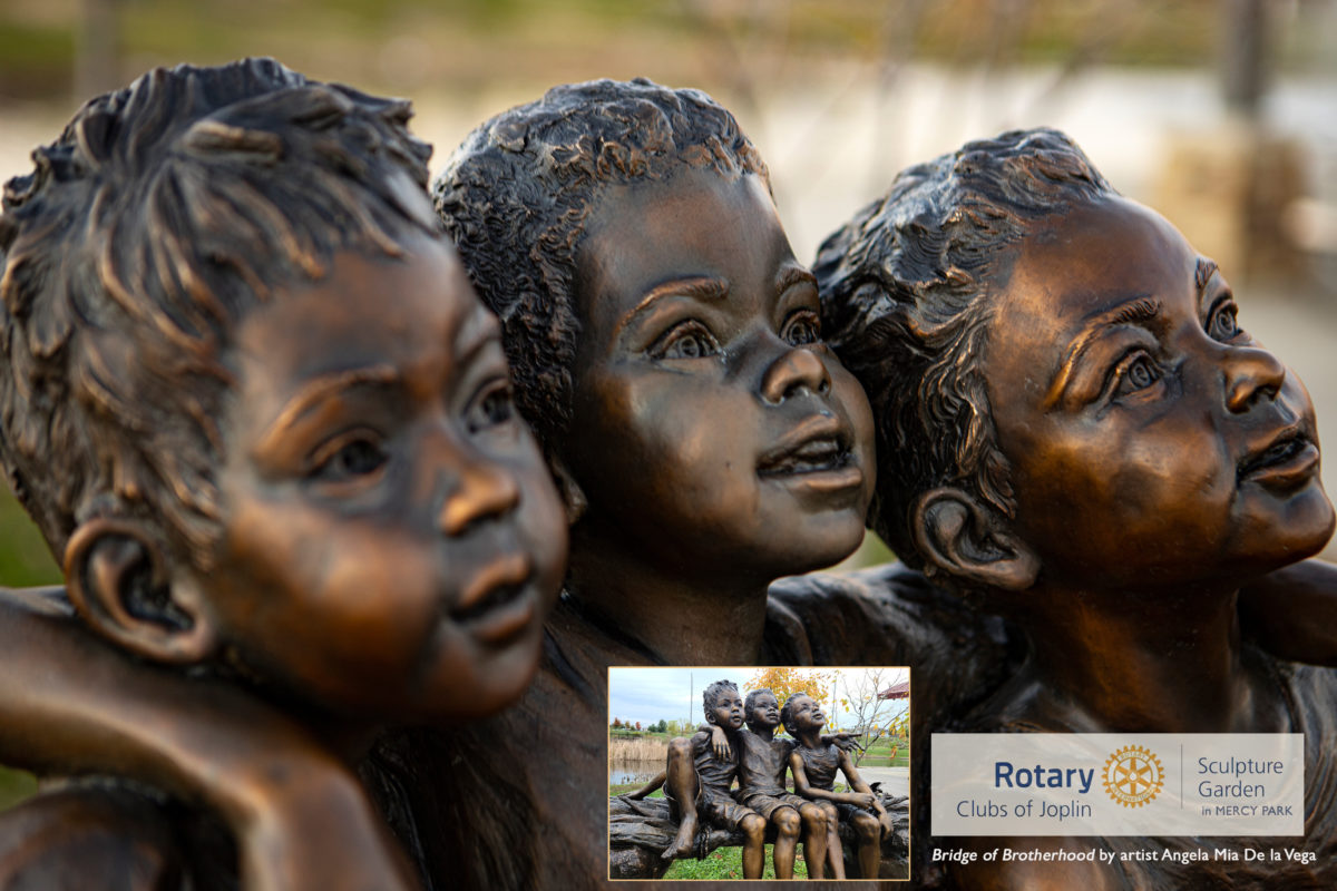 Brotherhood in Joplin Rotary Sculpture Garden