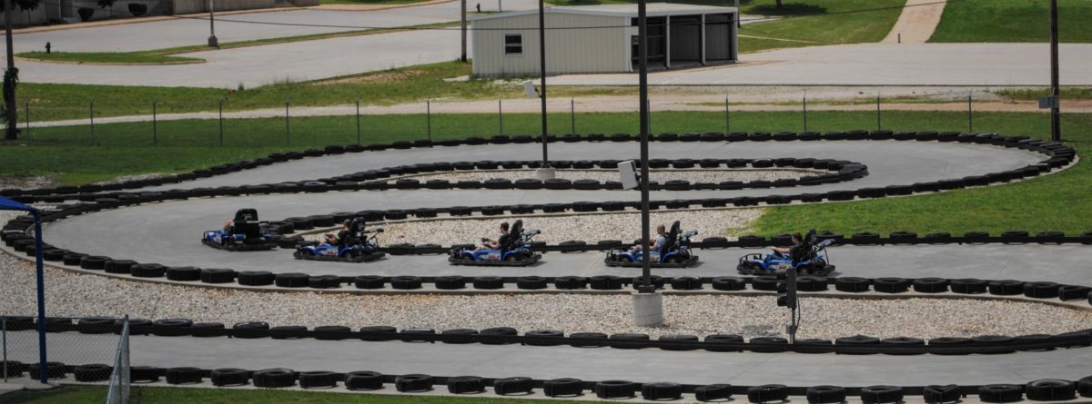Racing go-karts