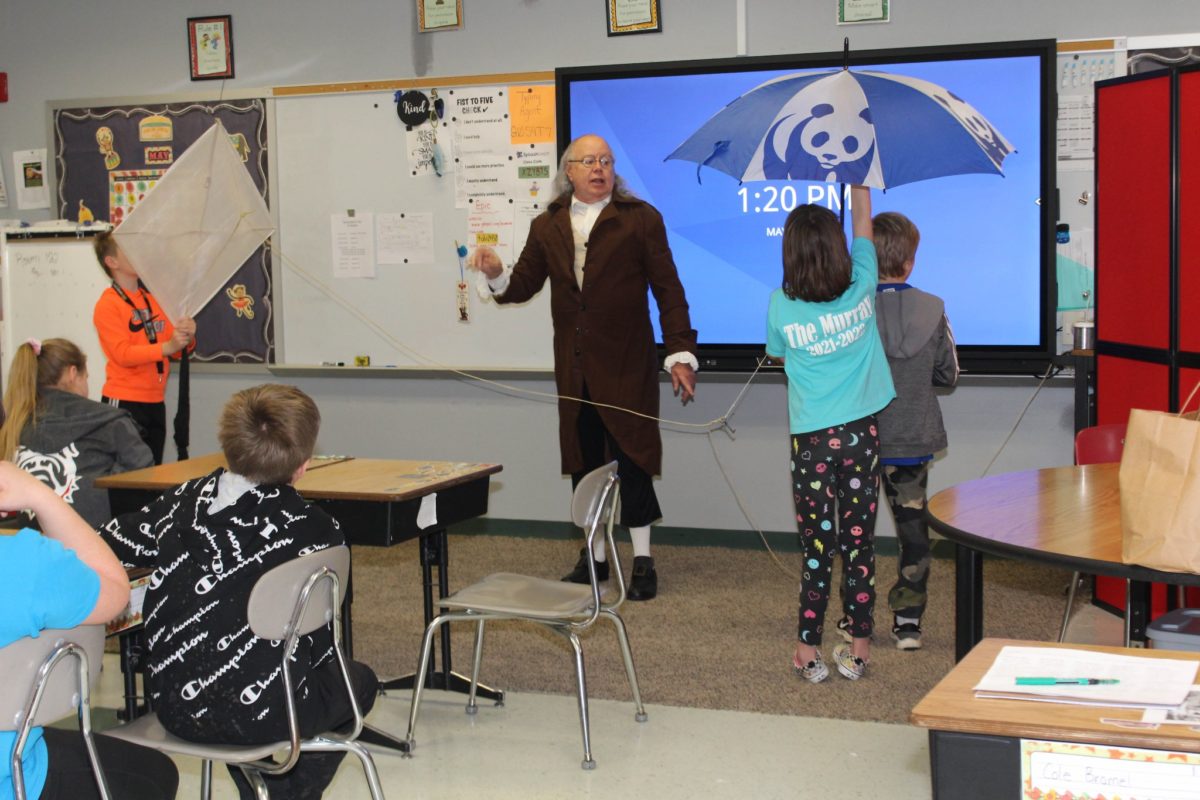 Ben Franklin at St. Clair Serendipity Day