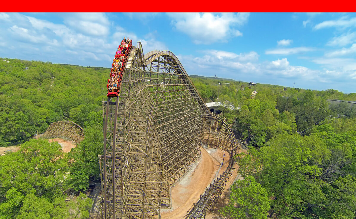 Outlaw Run Roller Coaster at Silver Dollar City