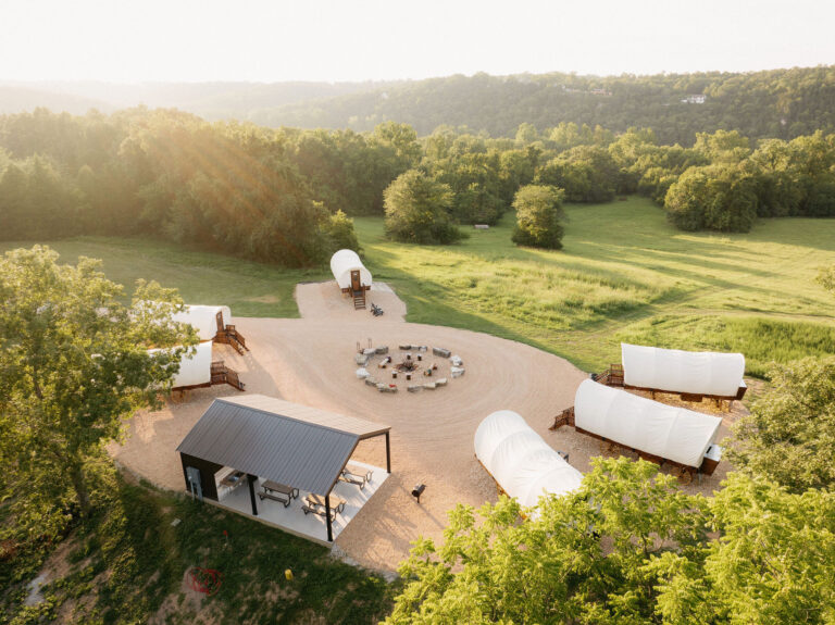 Conestoga Wagon Glamping