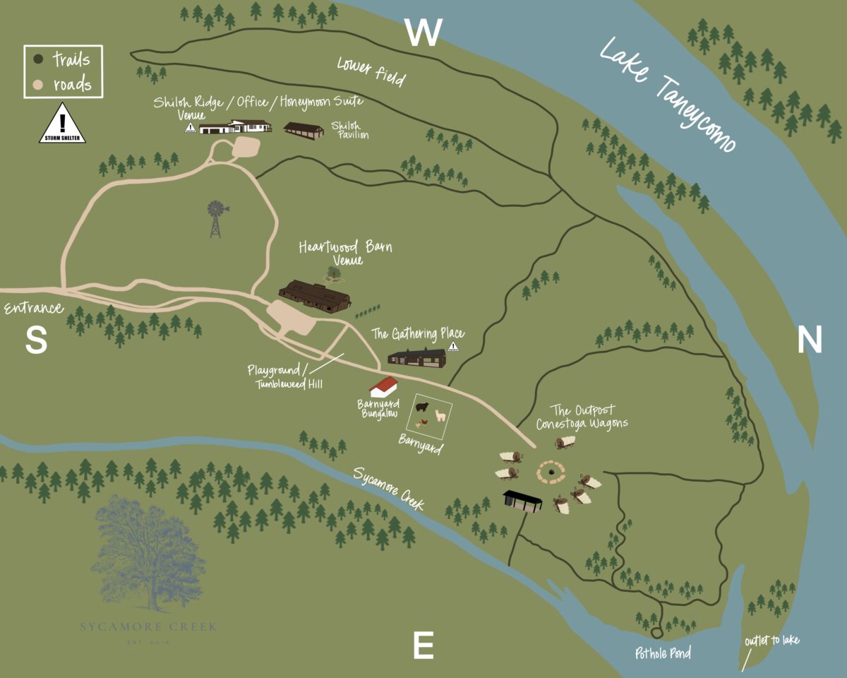 Sitemap of Conestoga Glamping Wagons in the Ozark Mountains