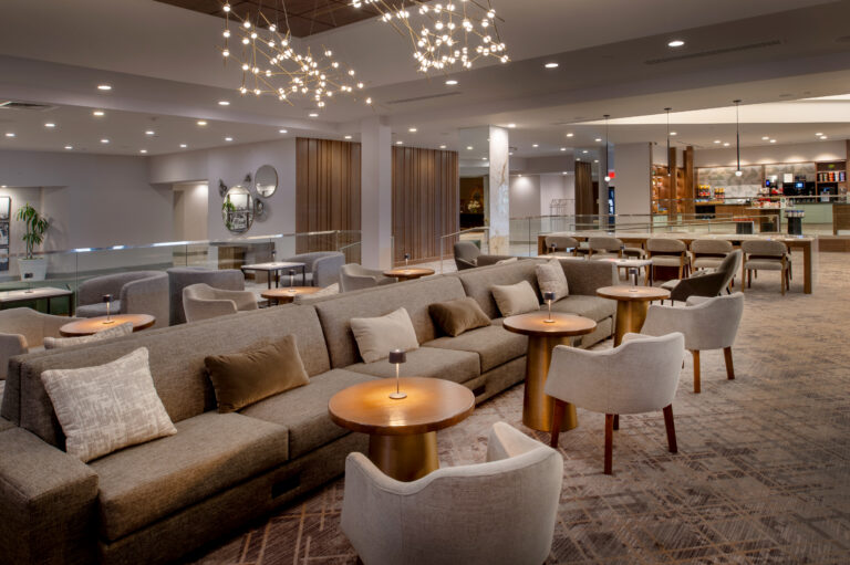 Hilton St. Louis Airport Lobby